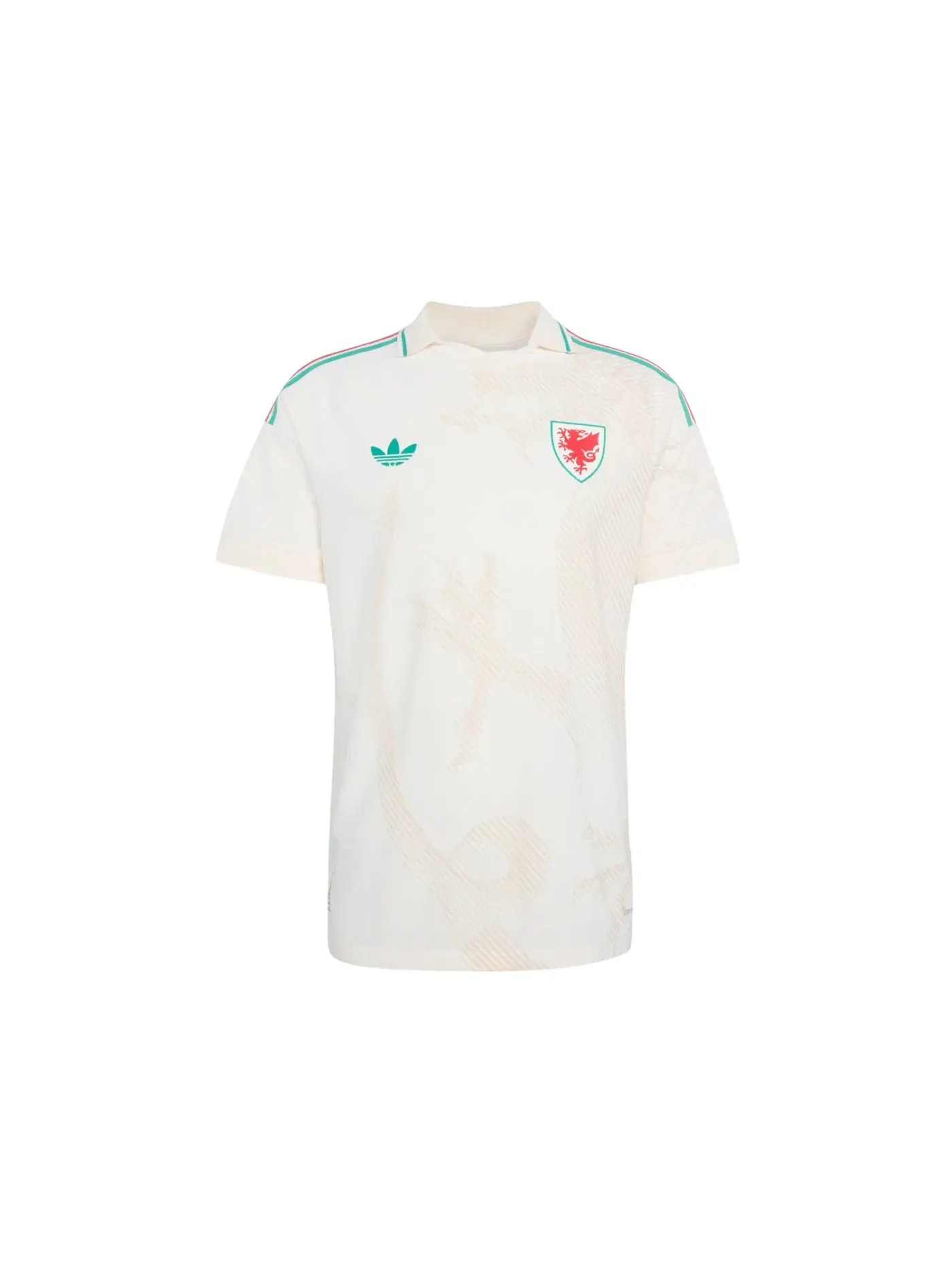Мужская футбольная джерси Authentic Wales 26 Away Adidas — изображение 1 из 2, белый