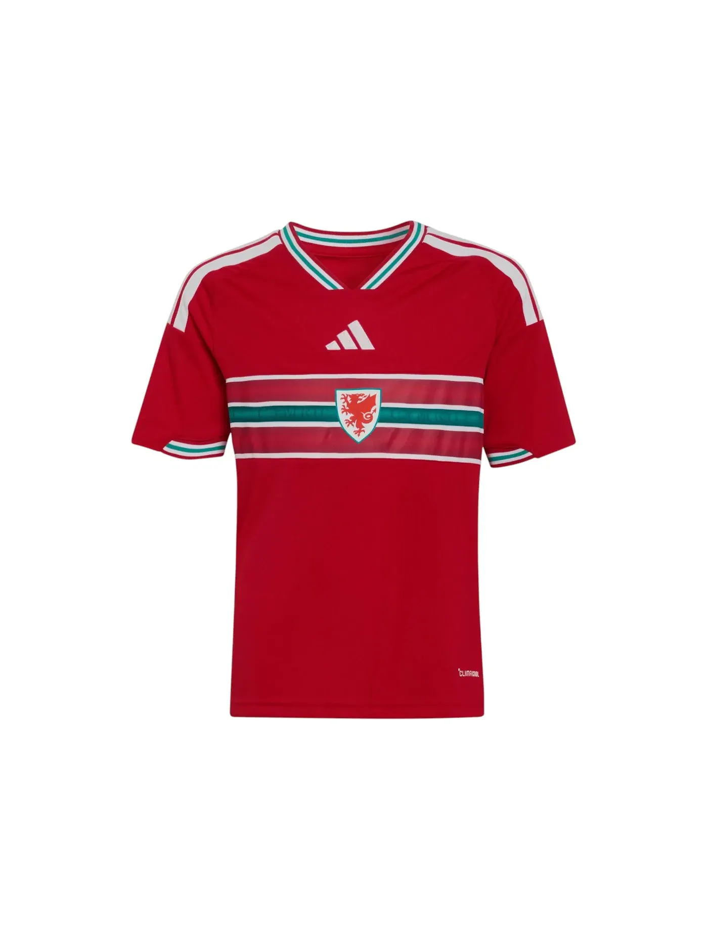 Детская футболка-джерси Wales 26 Home Jersey Adidas — изображение 1 из 1, красный
