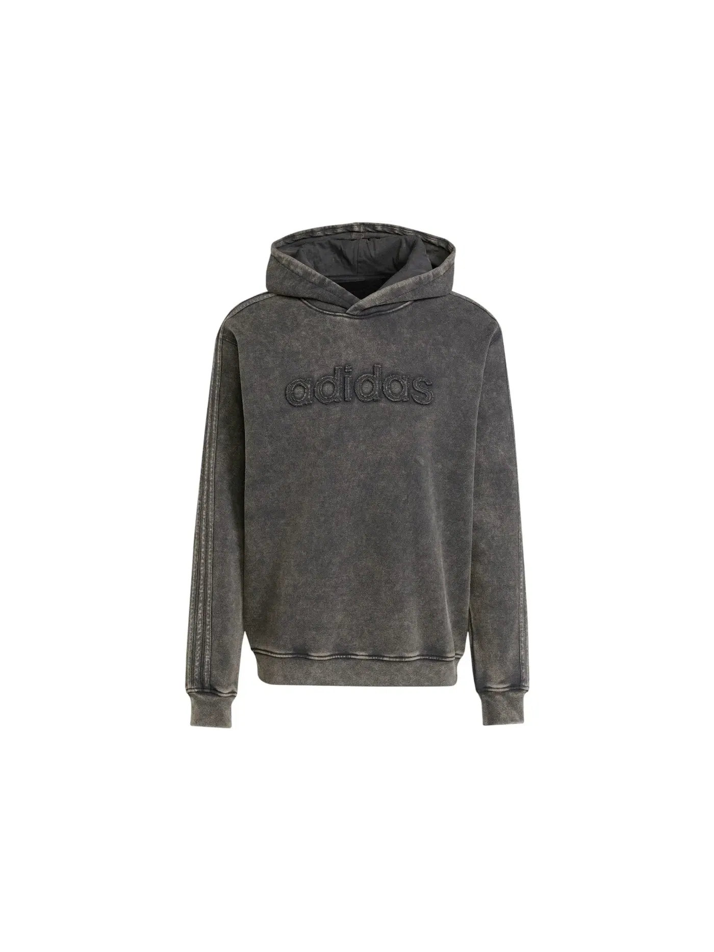 Мужская худи с длинным рукавом Adidas — изображение 1 из 1, черный