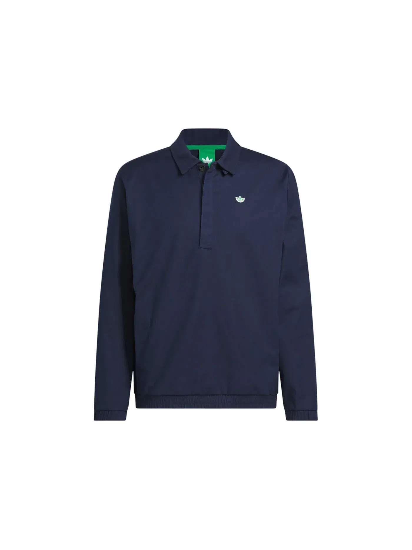 Мужская куртка-ветровка с длинным рукавом Adidas — изображение 1 из 1, индиго