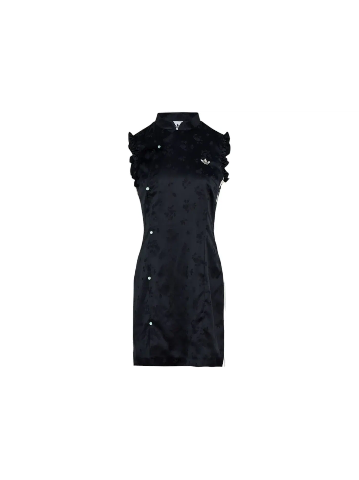 Женское платье с китайским воротником Adidas Dress (Asia Sizing) — изображение 1 из 2, черный