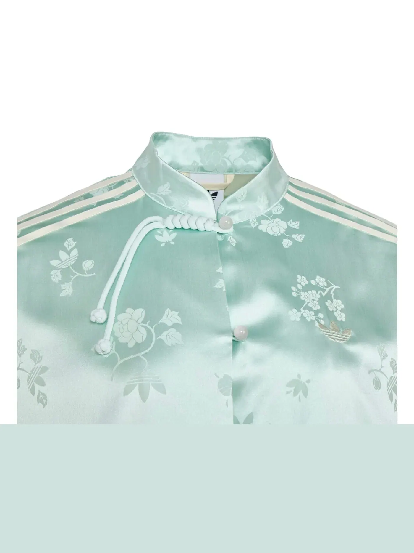 Женская куртка с китайским дизайном Jacket (Asia Sizing) Adidas — изображение 3 из 3, зеленый