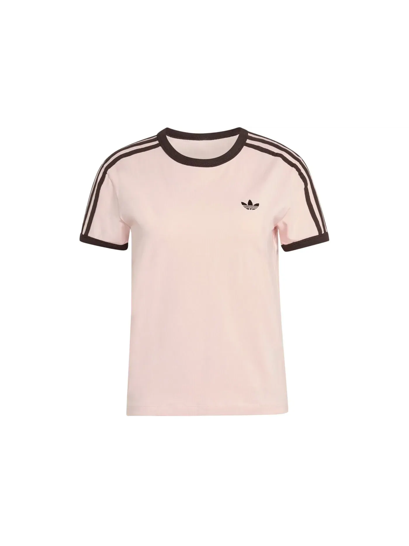 Женская футболка с принтом Tee Adidas — изображение 1 из 1, розовый