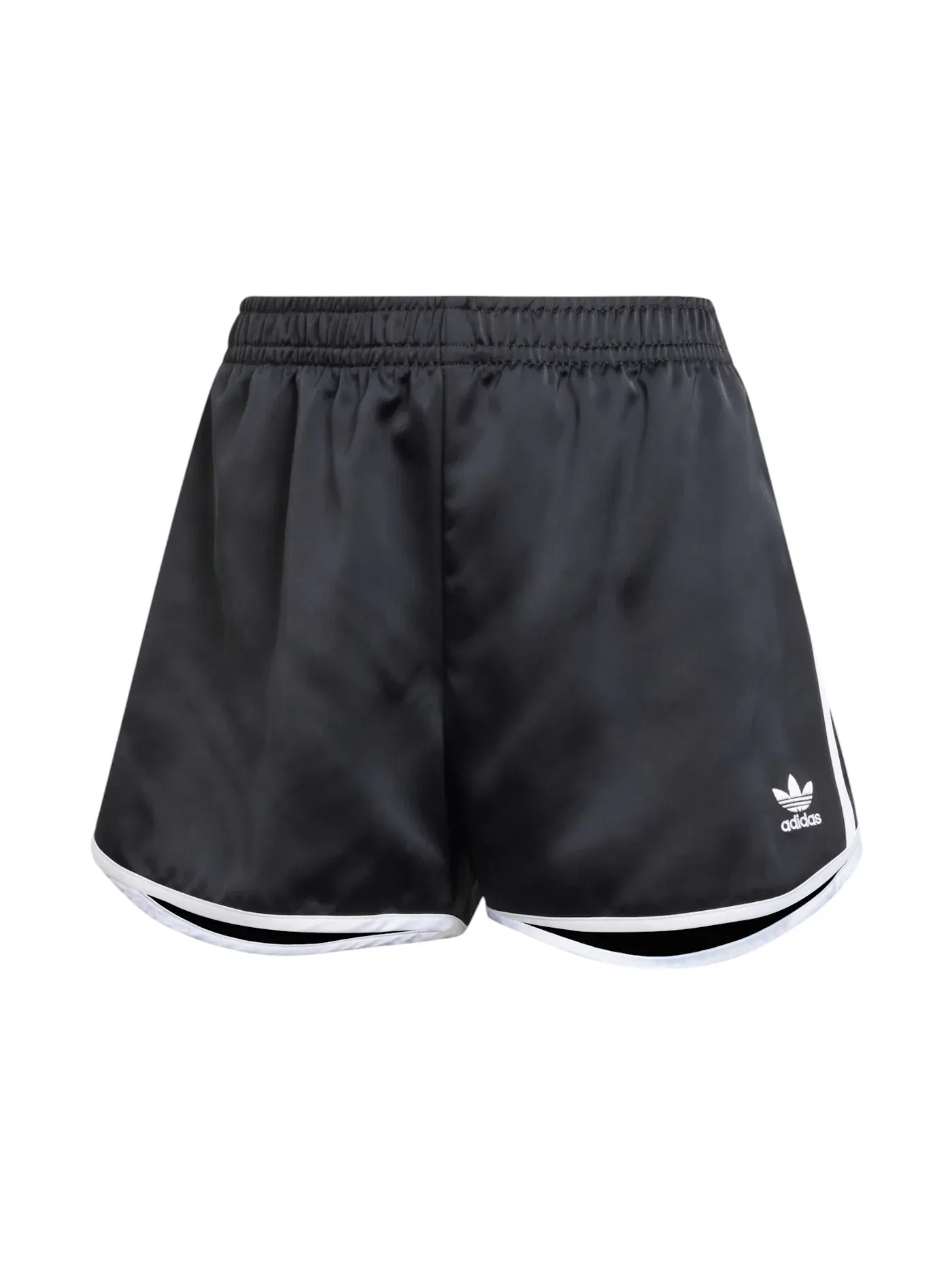 Женские шорты с принтом Adicolor 3-Stripes Sprinter Shorts Adidas — изображение 1 из 1, черный