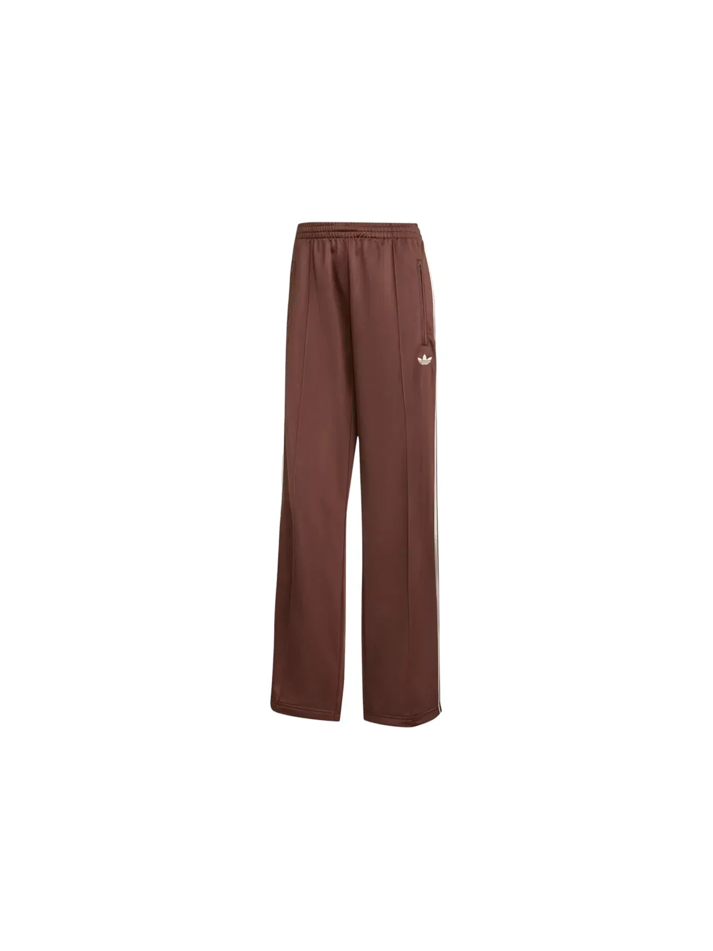Женские спортивные штаны свободного кроя с лампасами Adidas Bottoms — изображение 1 из 1, кремовый белый