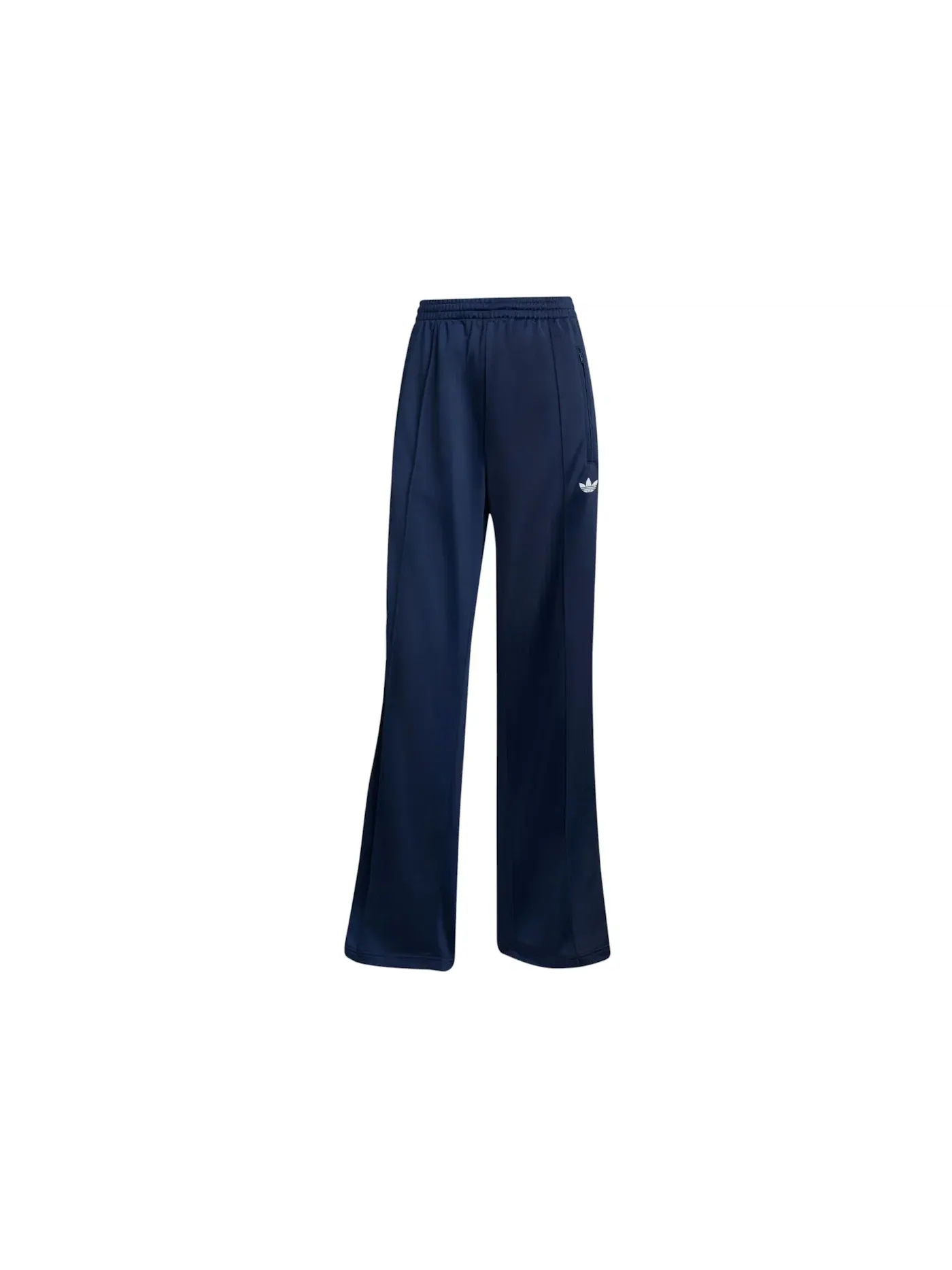 Женские спортивные штаны прямого кроя Bottoms Adidas — изображение 1 из 1, индиго/белый