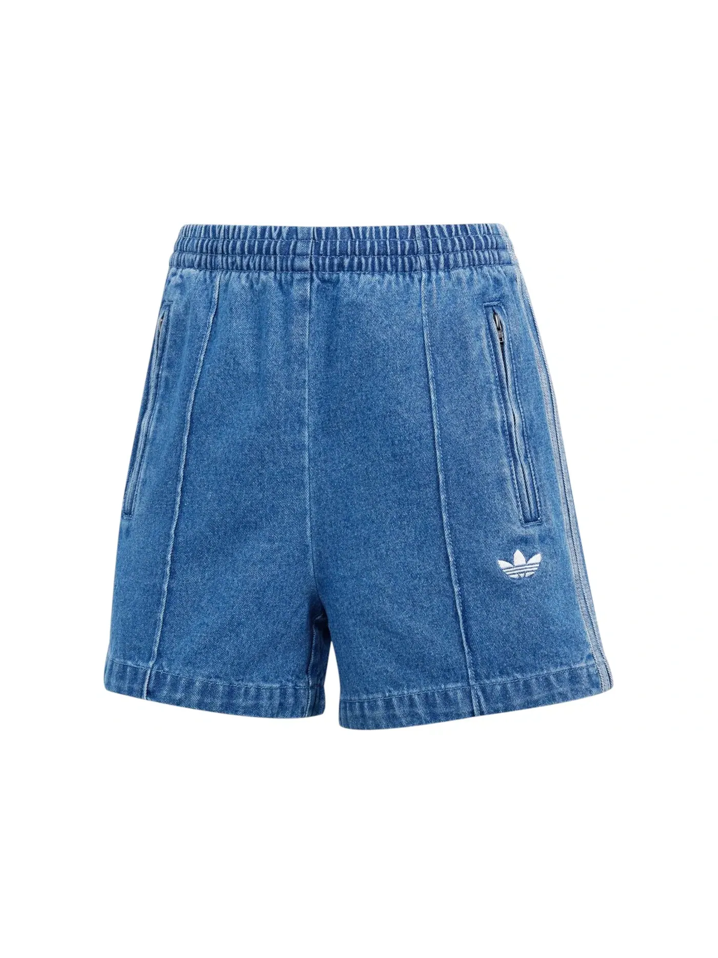 Женские шорты джинсовые Firebird Adidas — изображение 1 из 1, индиго джинсовый синий