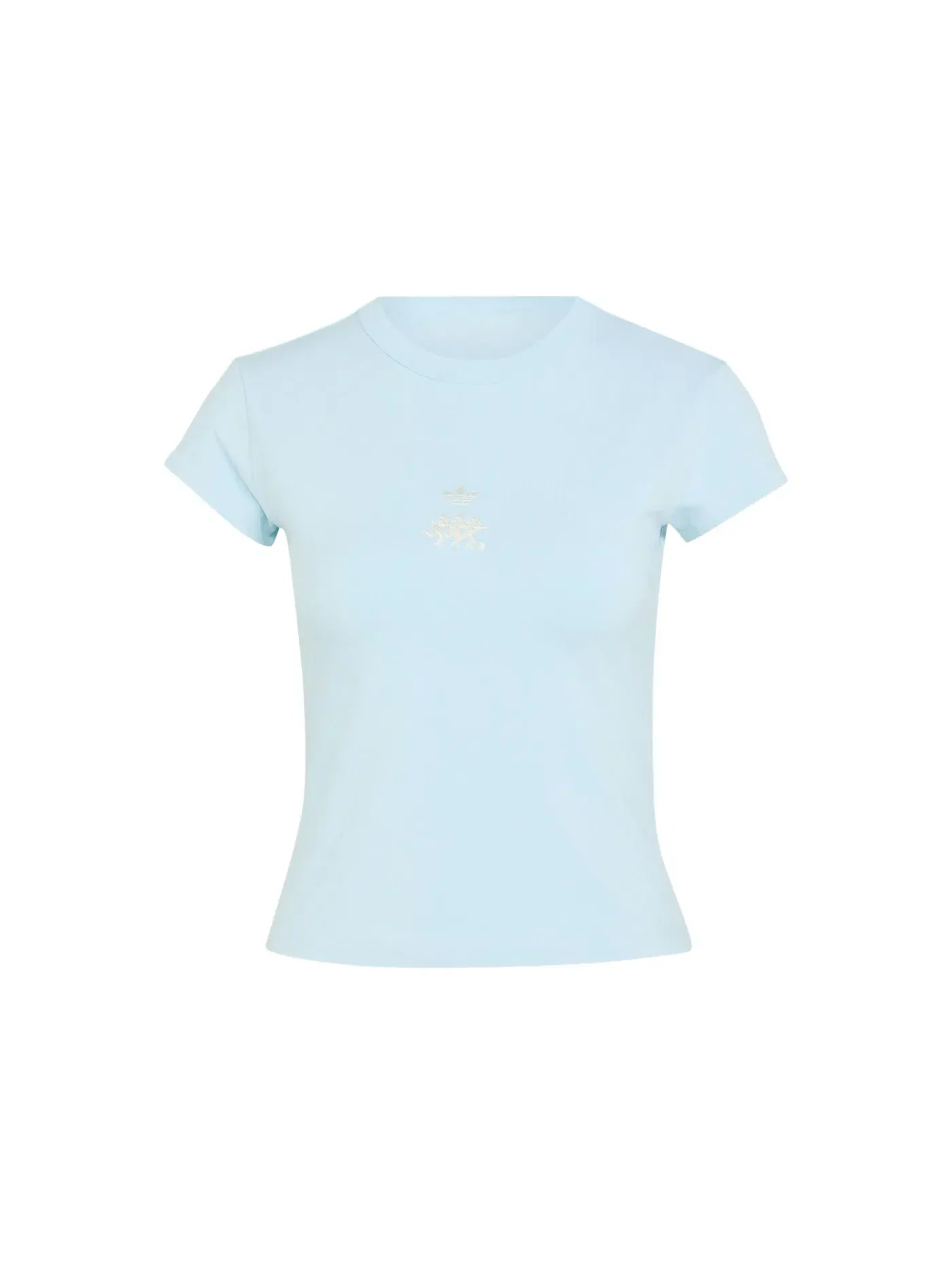 Женская футболка с коротким рукавом Tee Adidas — изображение 1 из 1, синий