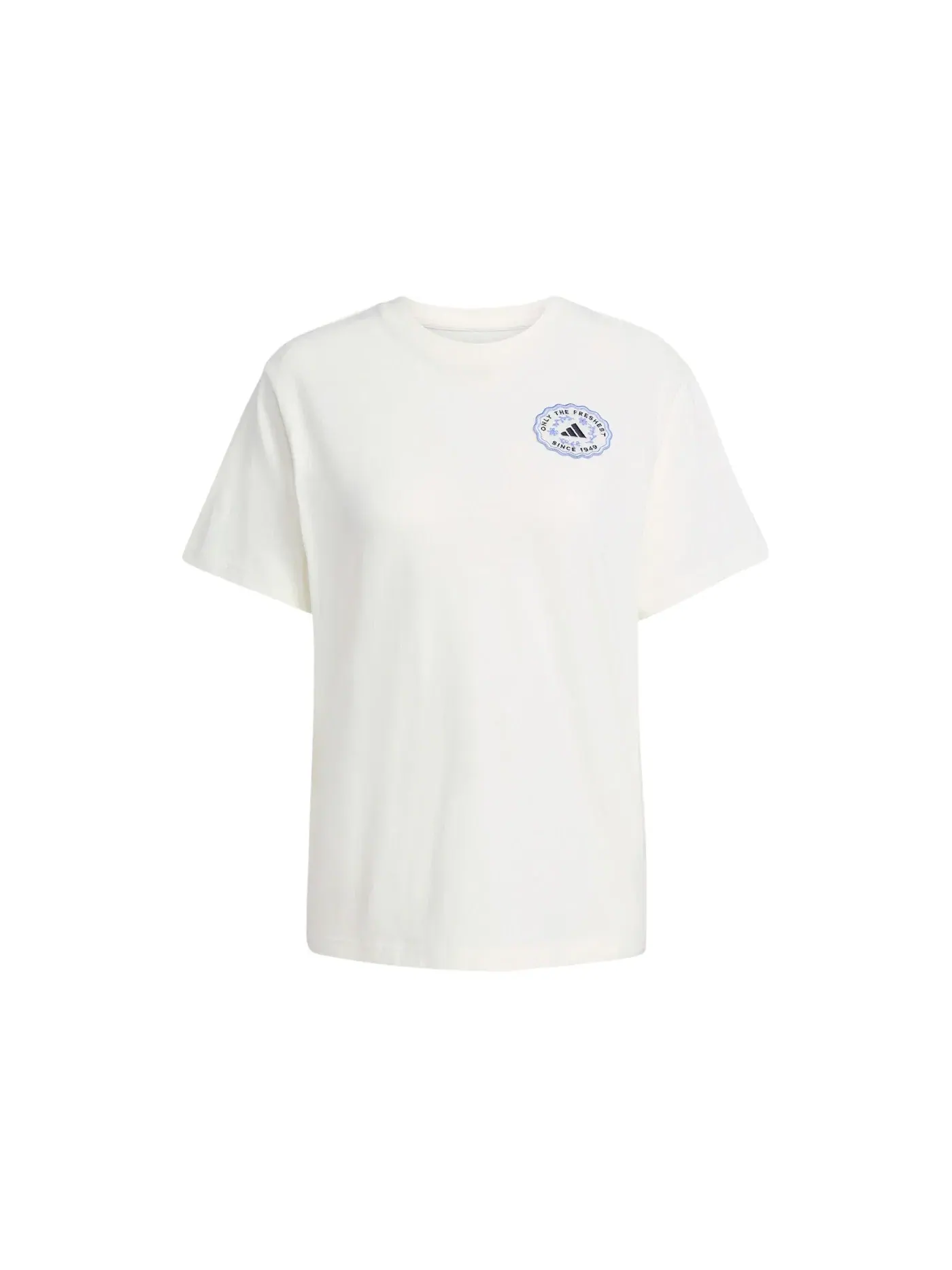 Женская футболка с принтом Farmers Market Graphic Tee Adidas — изображение 1 из 1, белый