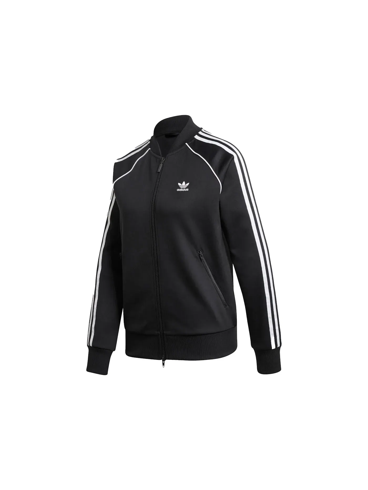 Женская куртка Primeblue SST Track от Adidas — изображение 1 из 2, черный/белый