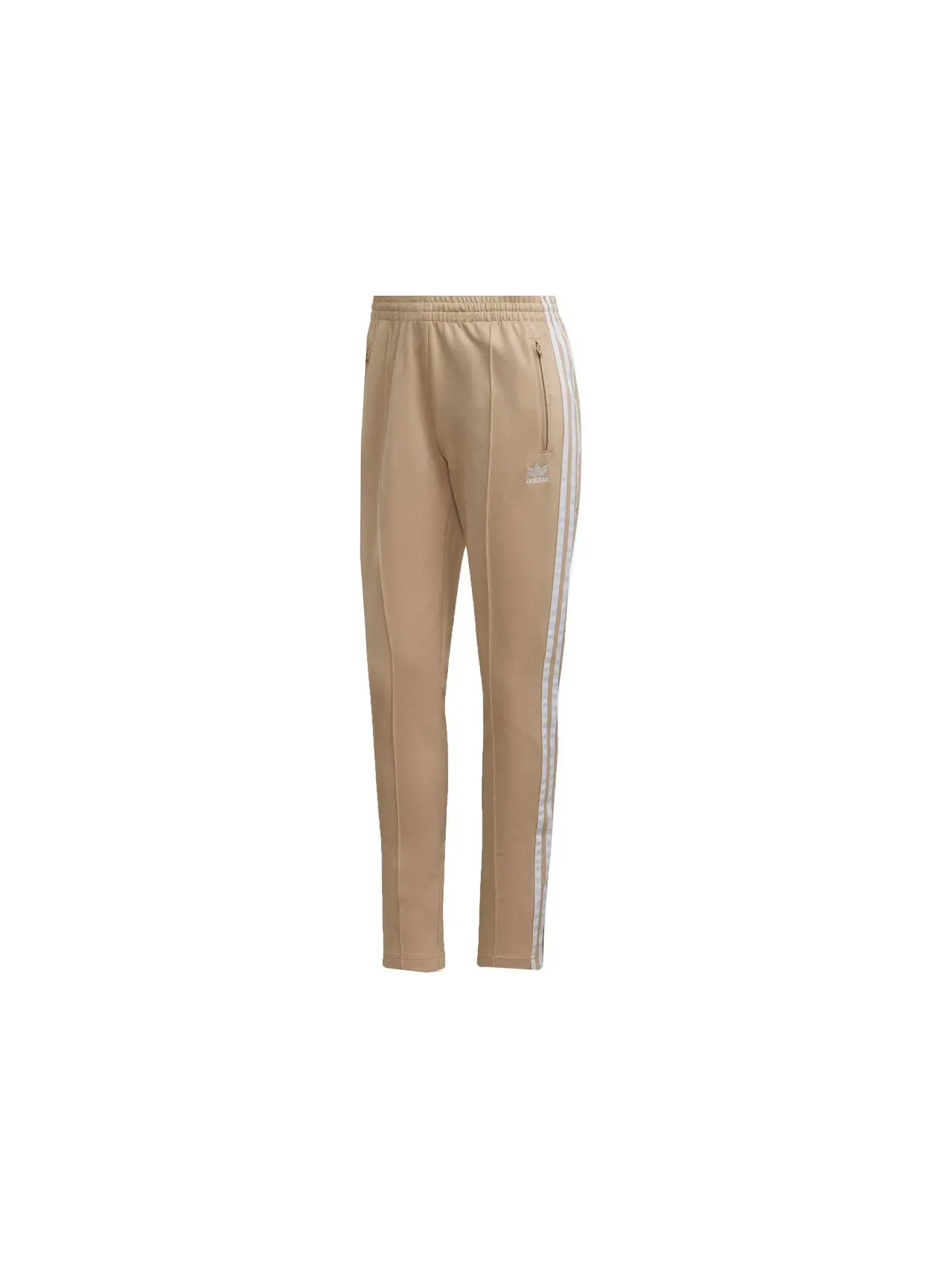 Женские спортивные штаны с принтом Primeblue SST Track Pants Adidas — изображение 1 из 1, бежевый