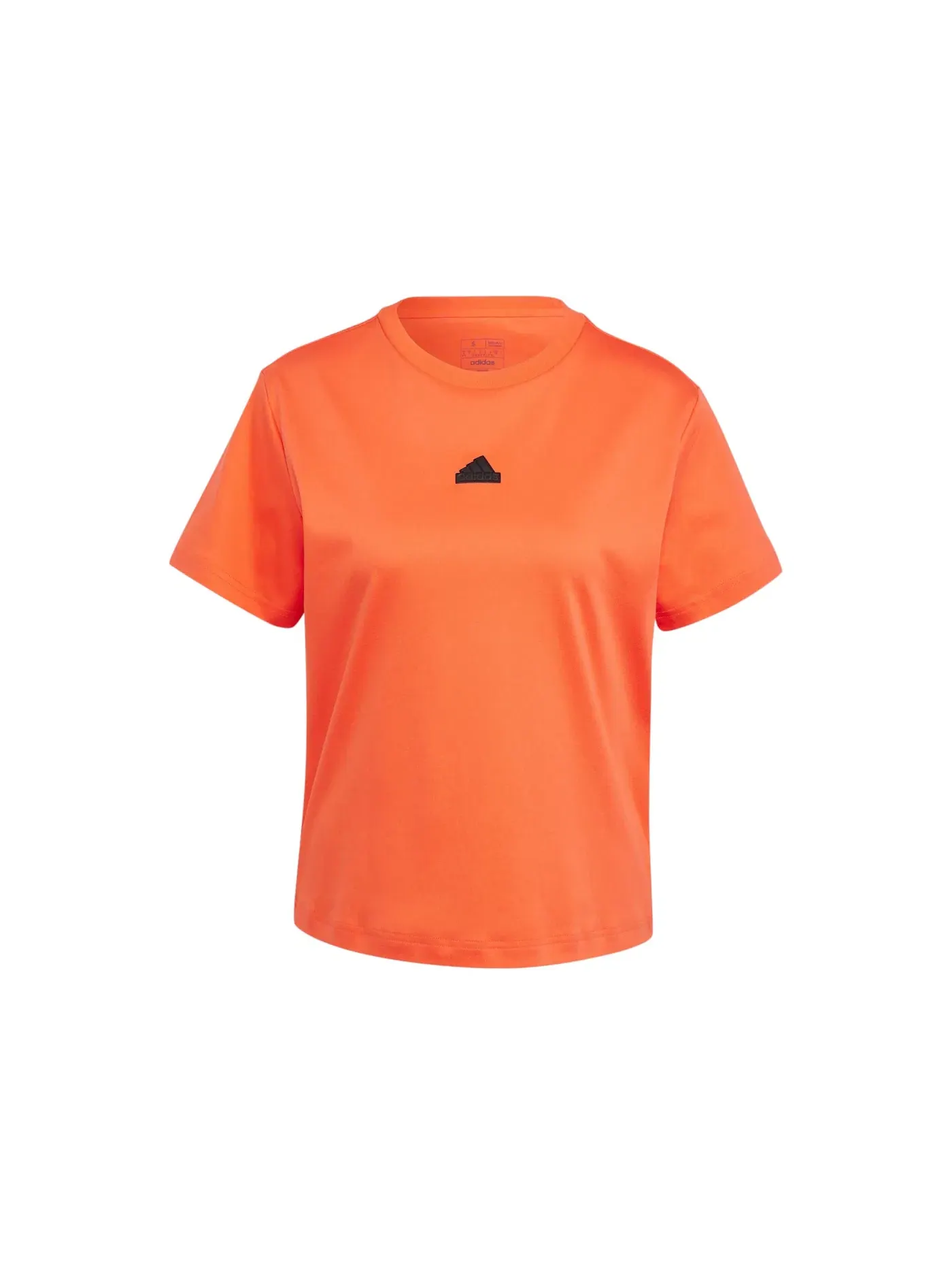 Женская футболка с принтом Adidas T-Shirt — изображение 1 из 1, яркий красный