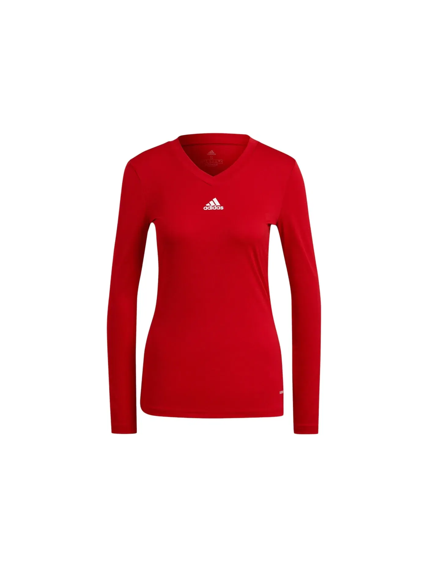 Женская футболка с длинным рукавом Tee Adidas — изображение 1 из 1, красный
