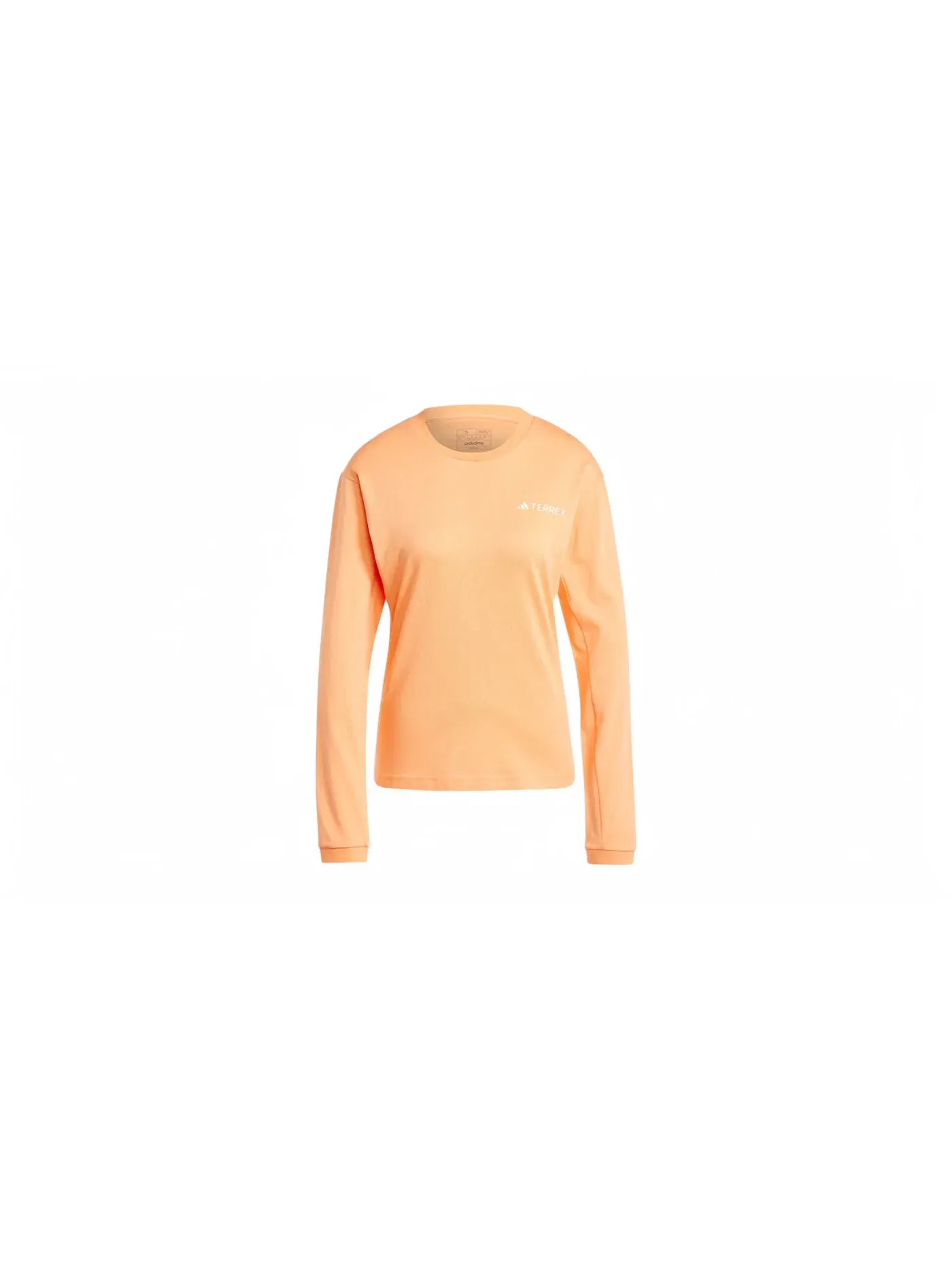 Женская футболка с длинным рукавом Adidas Terrex Xploric Logo — изображение 1 из 1, оранжевый