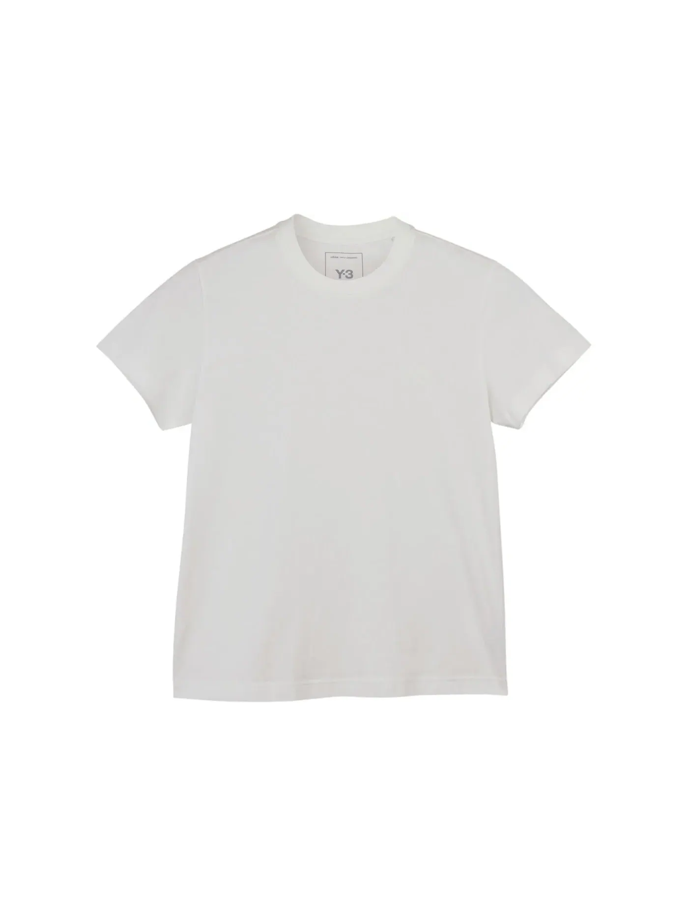 Женская футболка с коротким рукавом Y-3 Regular Short Sleeve Tee Adidas — изображение 1 из 1, белый