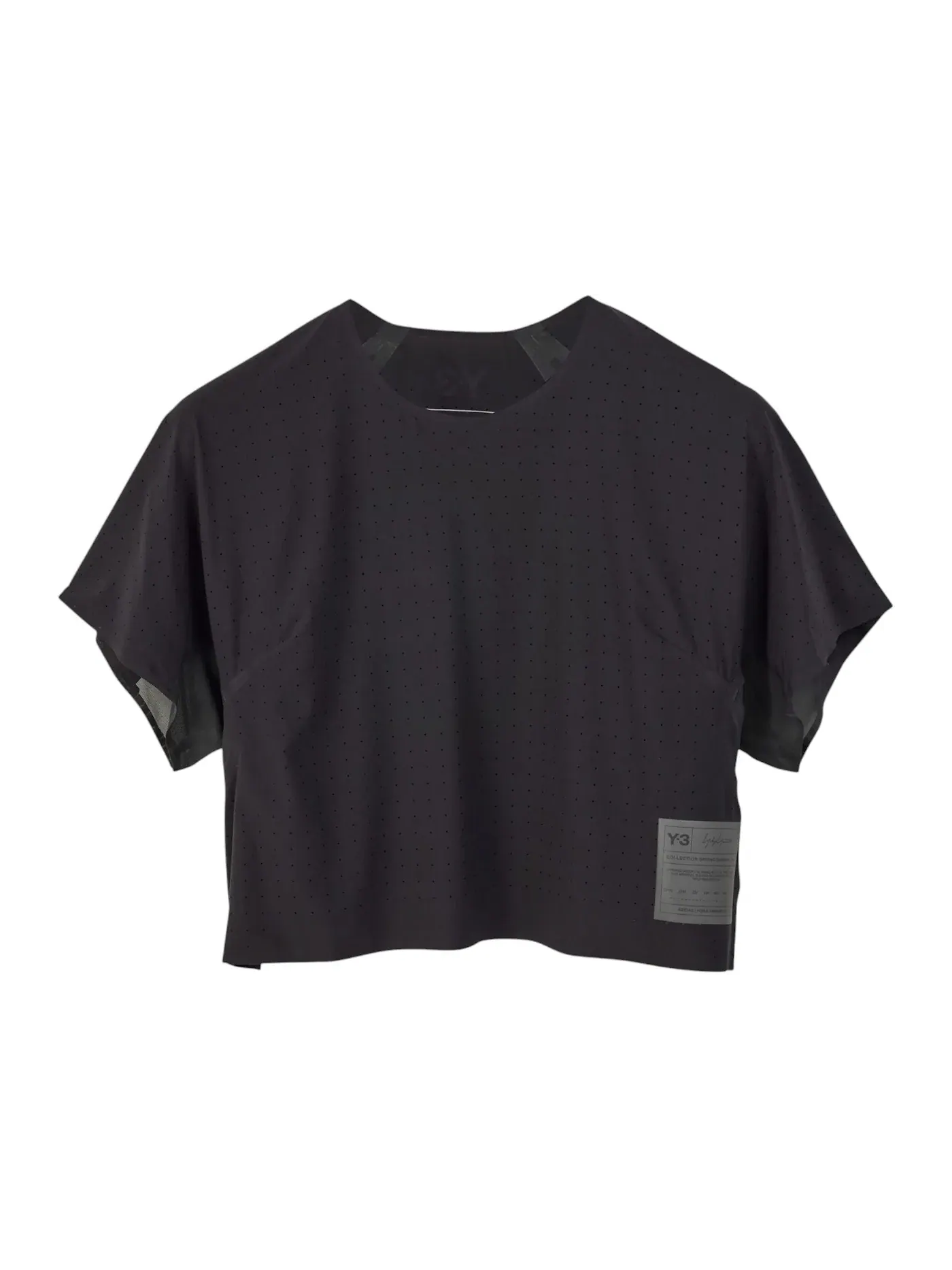 Женская футболка с коротким рукавом Y-3 Adidas — изображение 1 из 1, черный