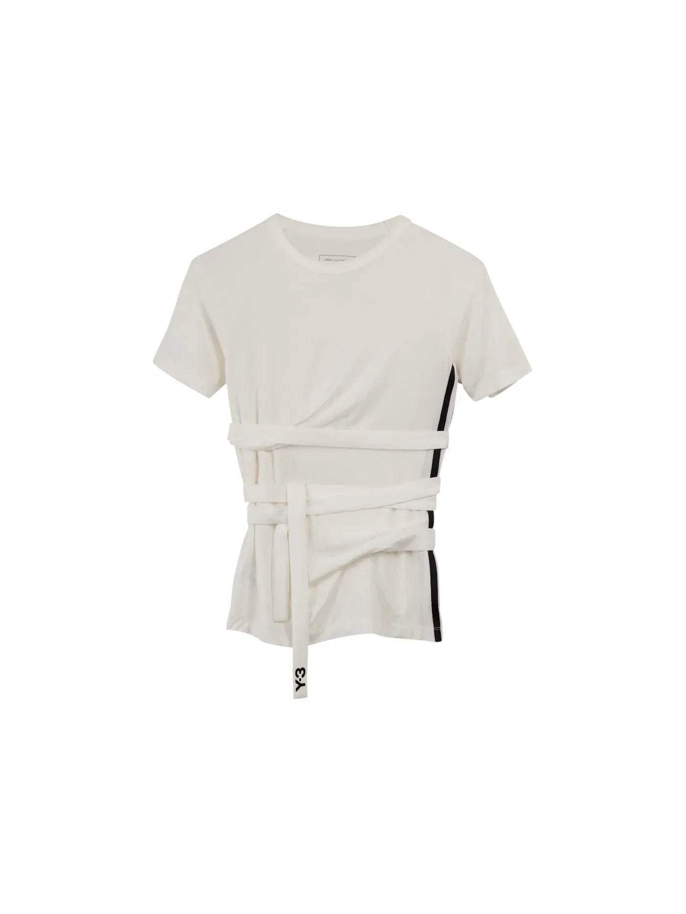 Женская футболка с коротким рукавом Y-3 Tencel Short Sleeve Tee Adidas — изображение 1 из 1, белый