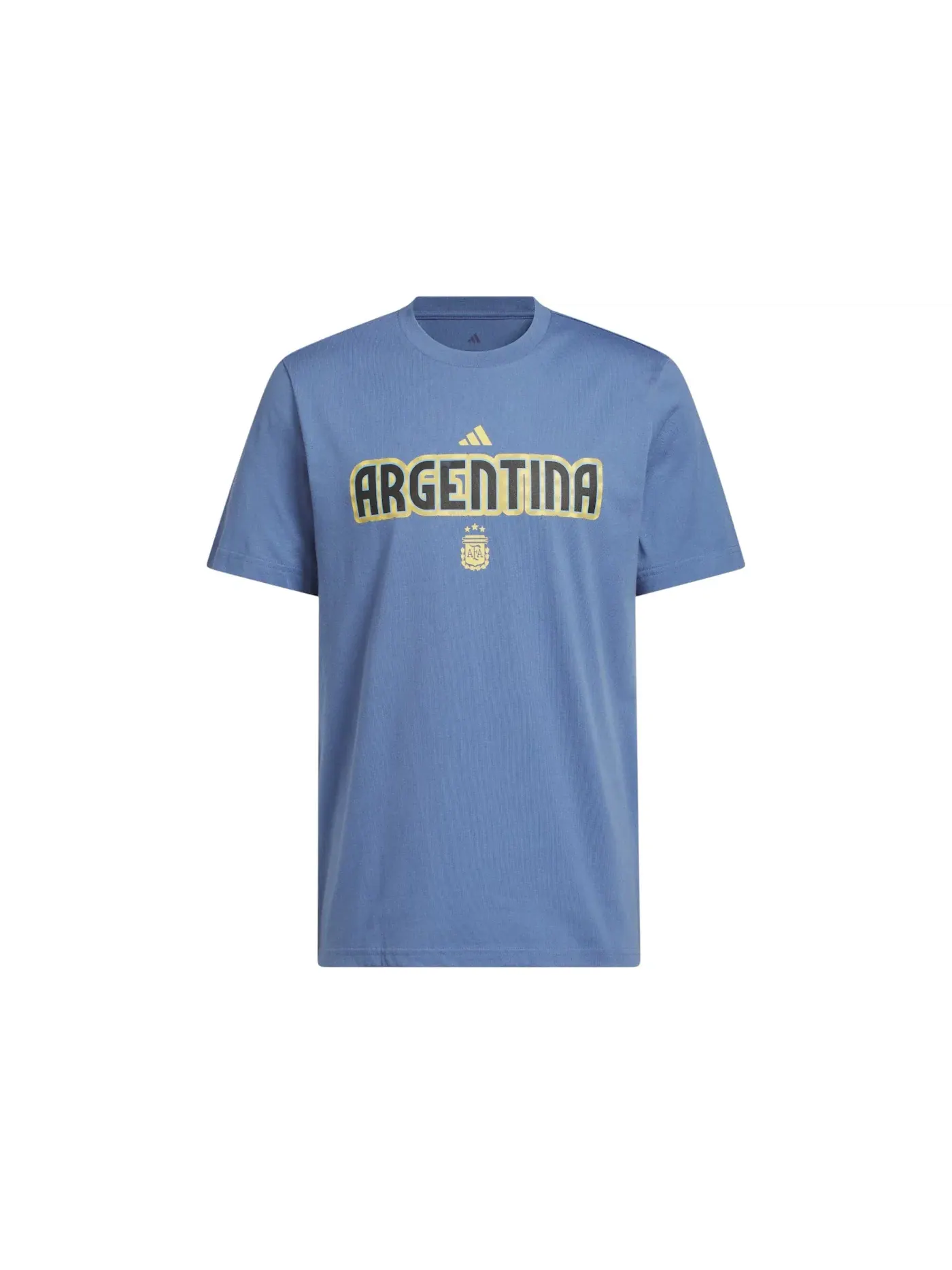 Мужская футболка с принтом World Cup 2026 Argentina Home Graphic Tee Adidas — изображение 1 из 1, синий