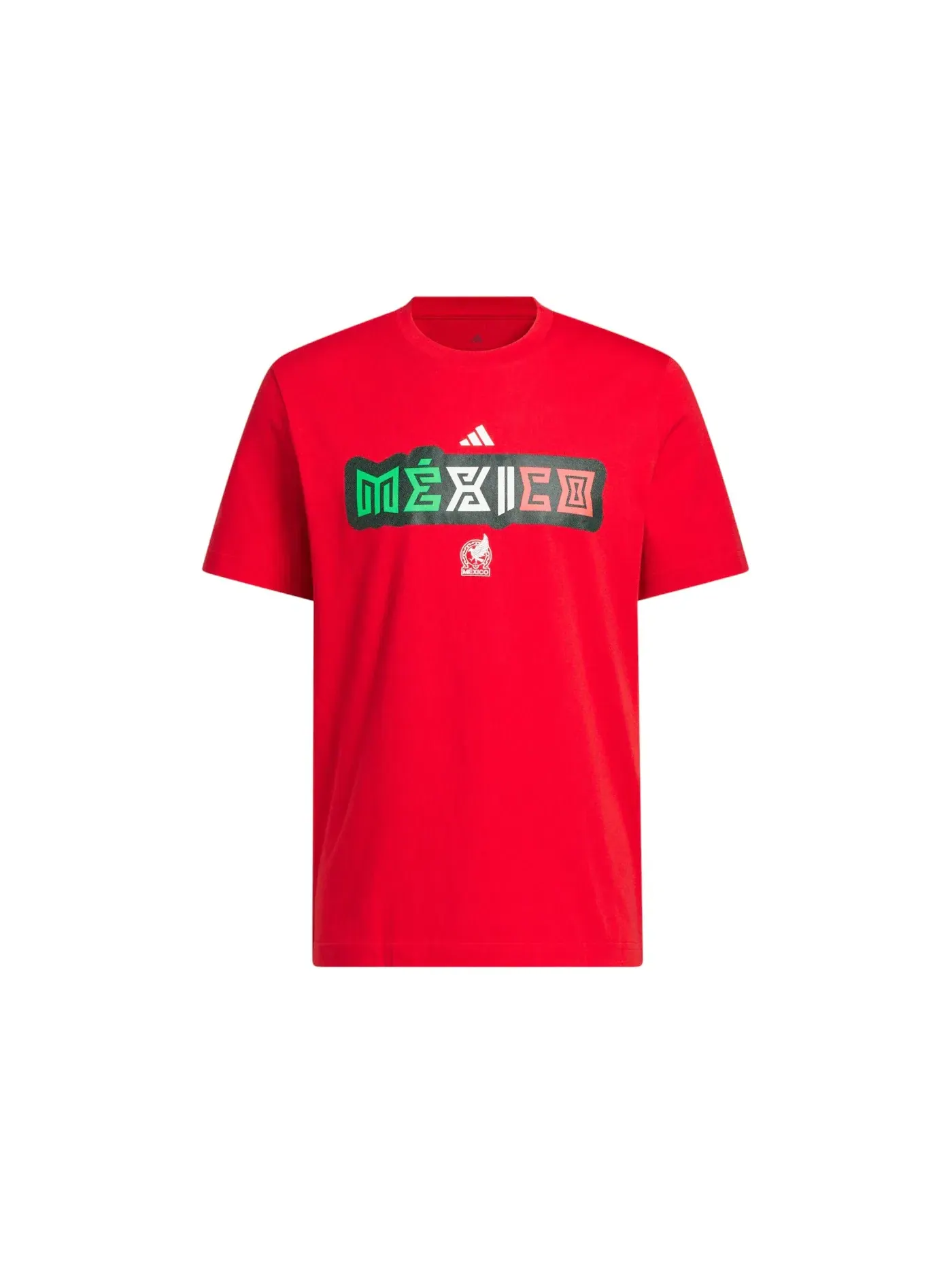 Мужская футболка с графическим принтом Adidas Tee — изображение 1 из 1, красный