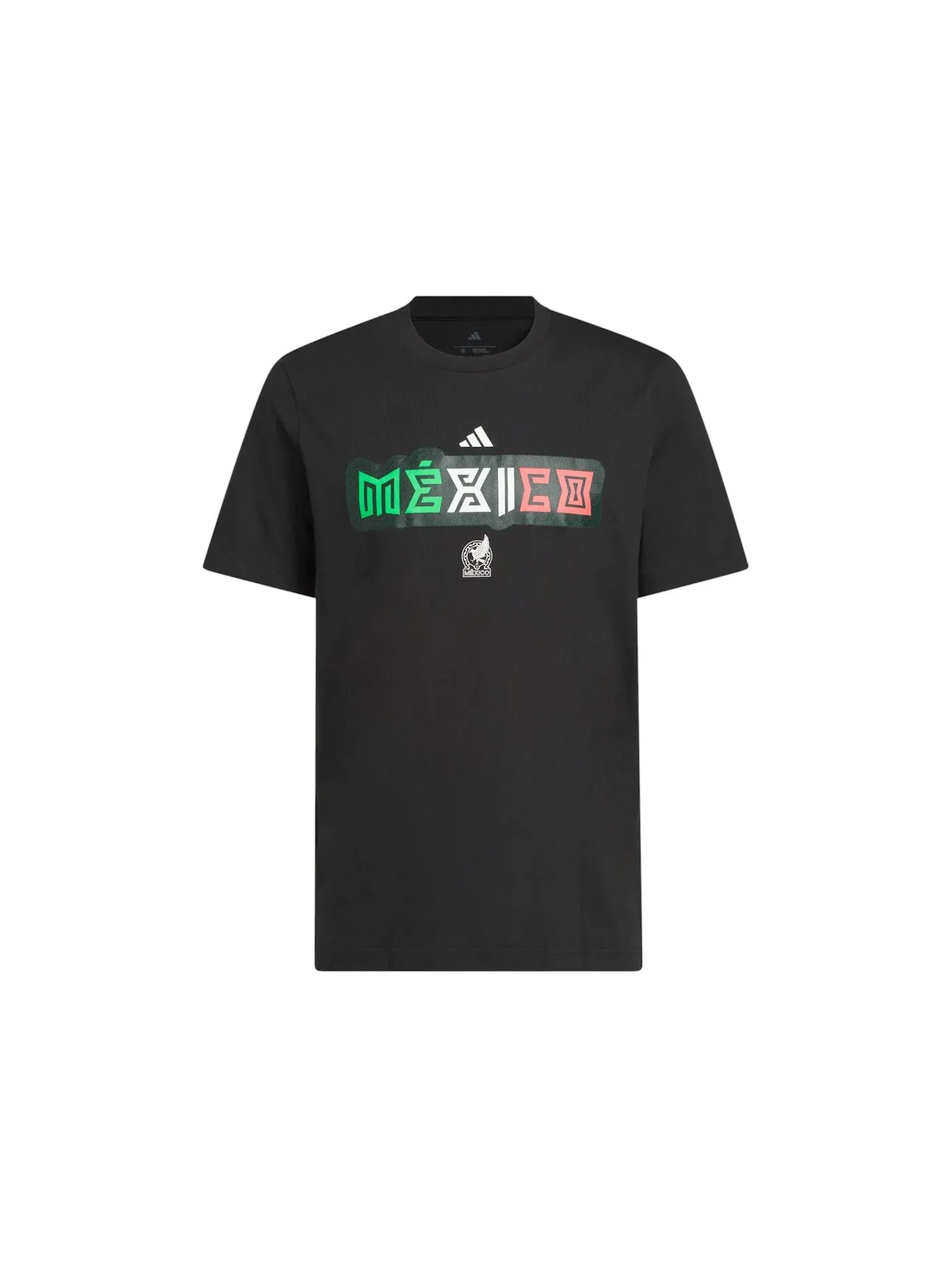 Мужская футболка с принтом Adidas World Cup 2026 Mexico Home Graphic Adidas — изображение 1 из 1, черный