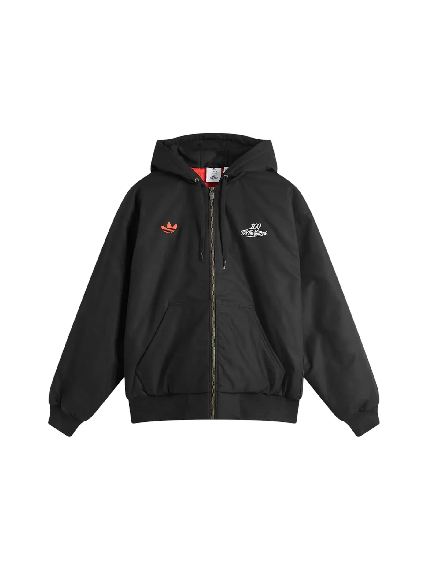 Мужская куртка Adidas x 100 Thieves — изображение 1 из 1, черный
