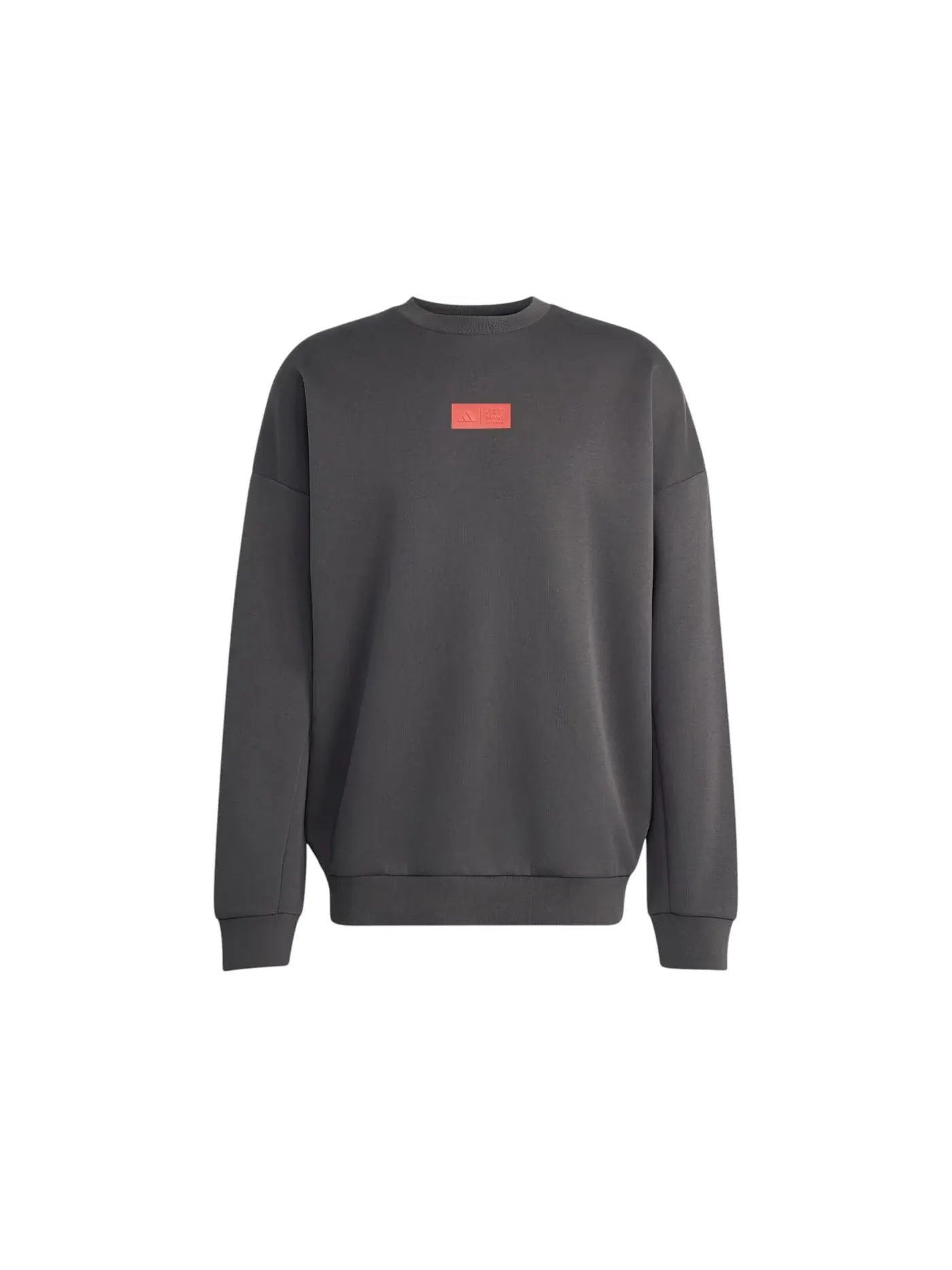 Мужской свитер с круглым вырезом Adidas x Audi Revolut F1 Team Elevated Crewneck — изображение 1 из 1, черный/-красный