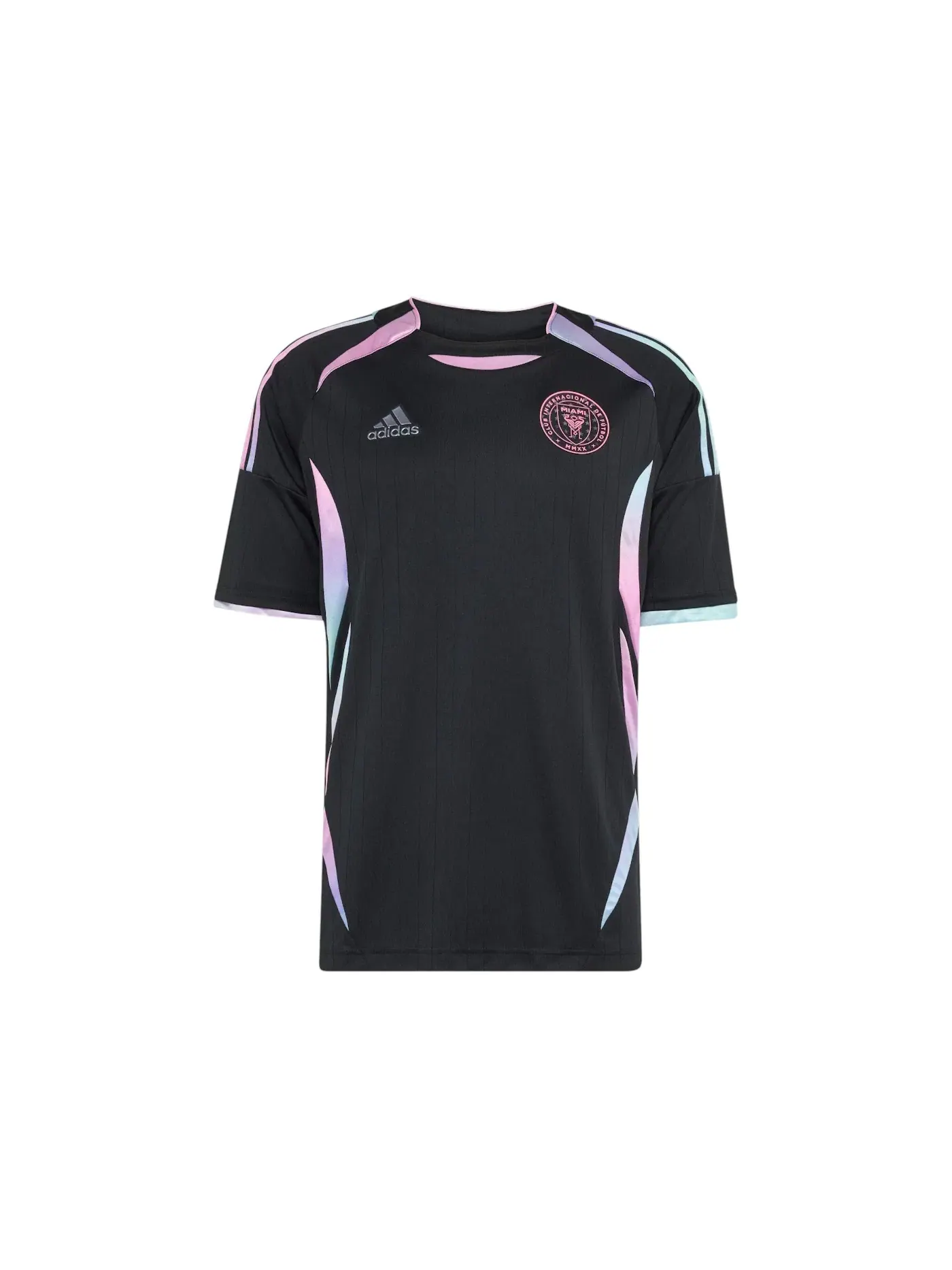 Мужская футбольная джерси Adidas x Audi Revolut F1 Team Inter Miami Jersey — изображение 1 из 1, черный/мульти
