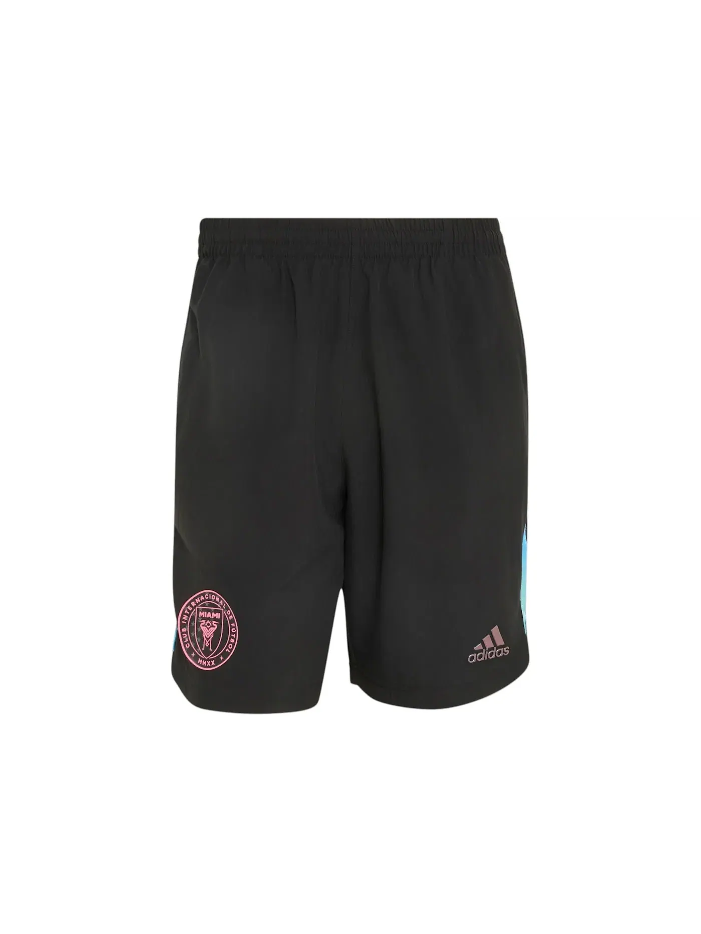 Мужские шорты с принтом Adidas x Audi Revolut F1 Team Inter Miami Shorts Adidas — изображение 1 из 1, черный/мульти
