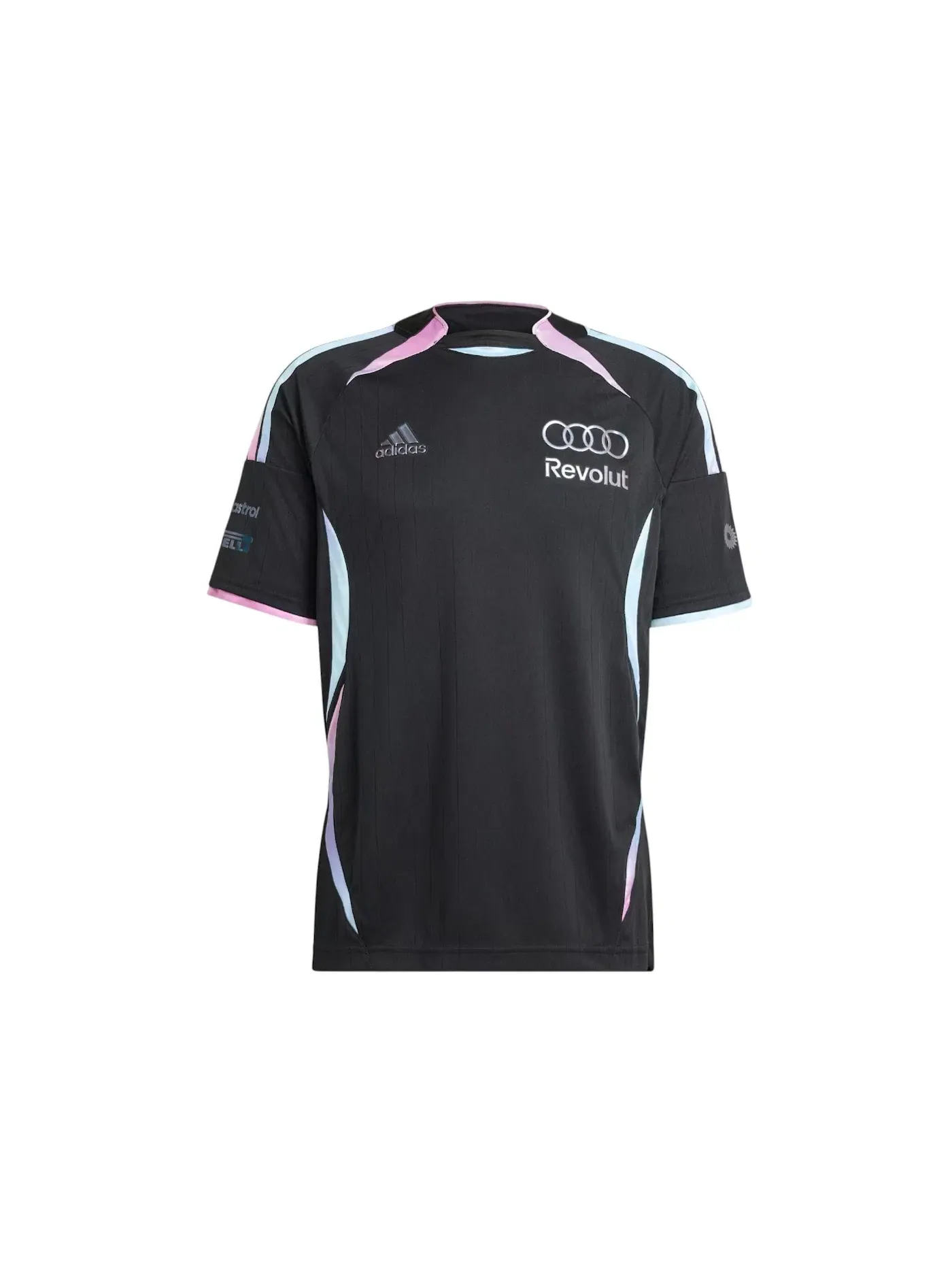 Мужская футбольная футболка с дизайном Teamgeist Driver Jersey Adidas — изображение 1 из 1, черный