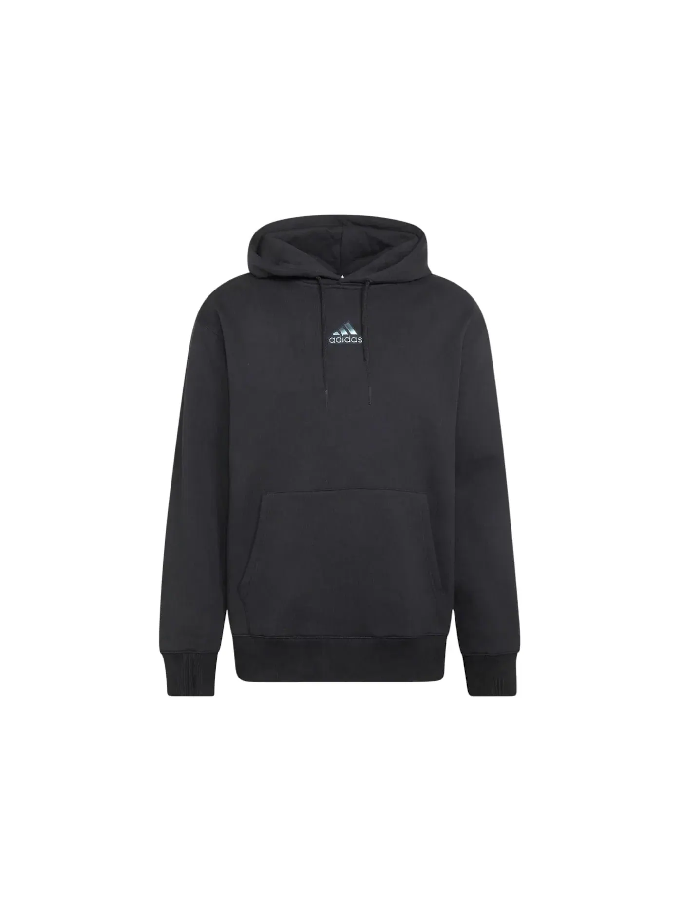 Мужская худи с длинным рукавом Teamgeist Adidas — изображение 1 из 1, черный