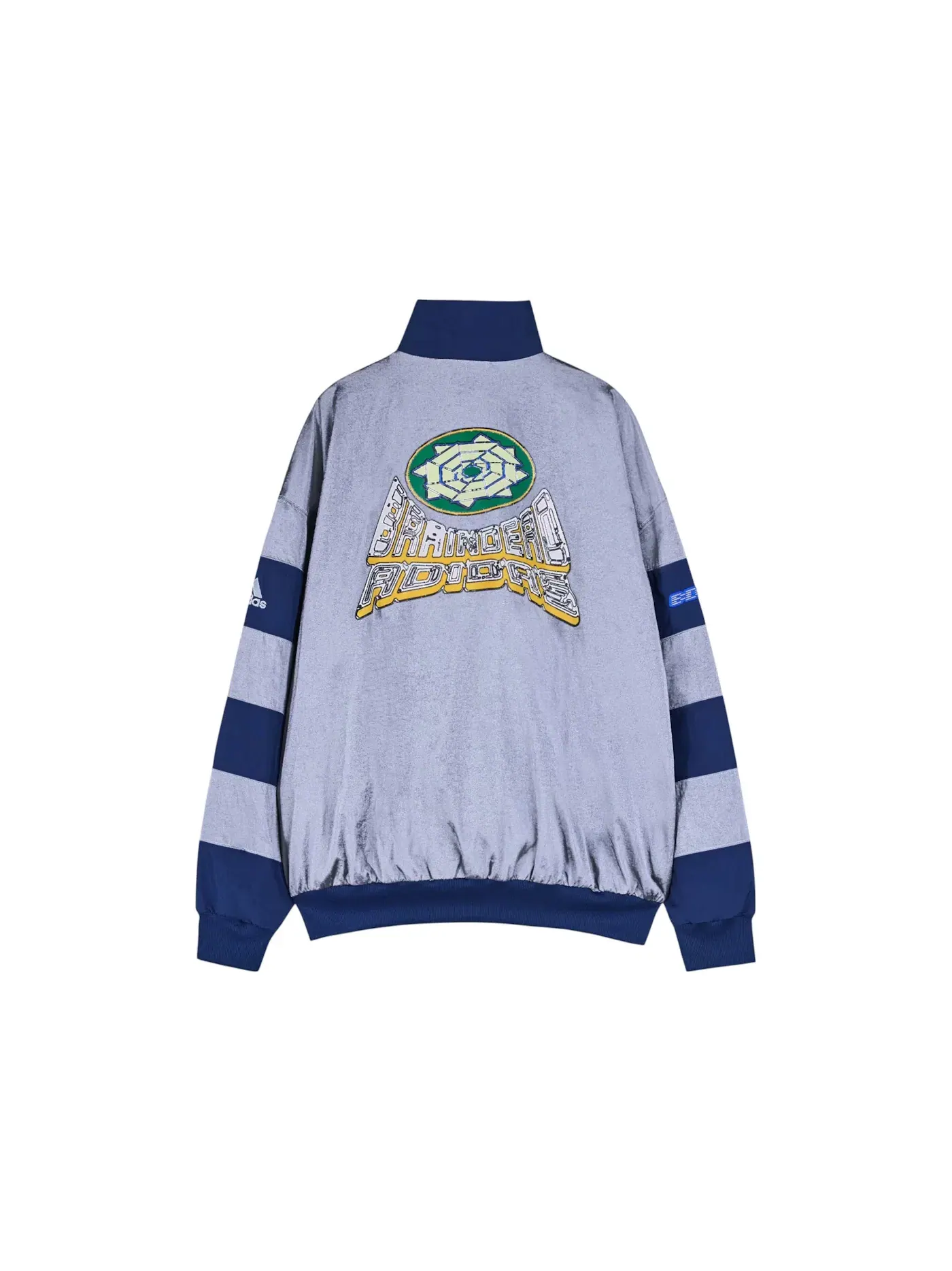 Мужская куртка с длинным рукавом Adidas x Brain Dead Track Top — изображение 2 из 2, темно-синий