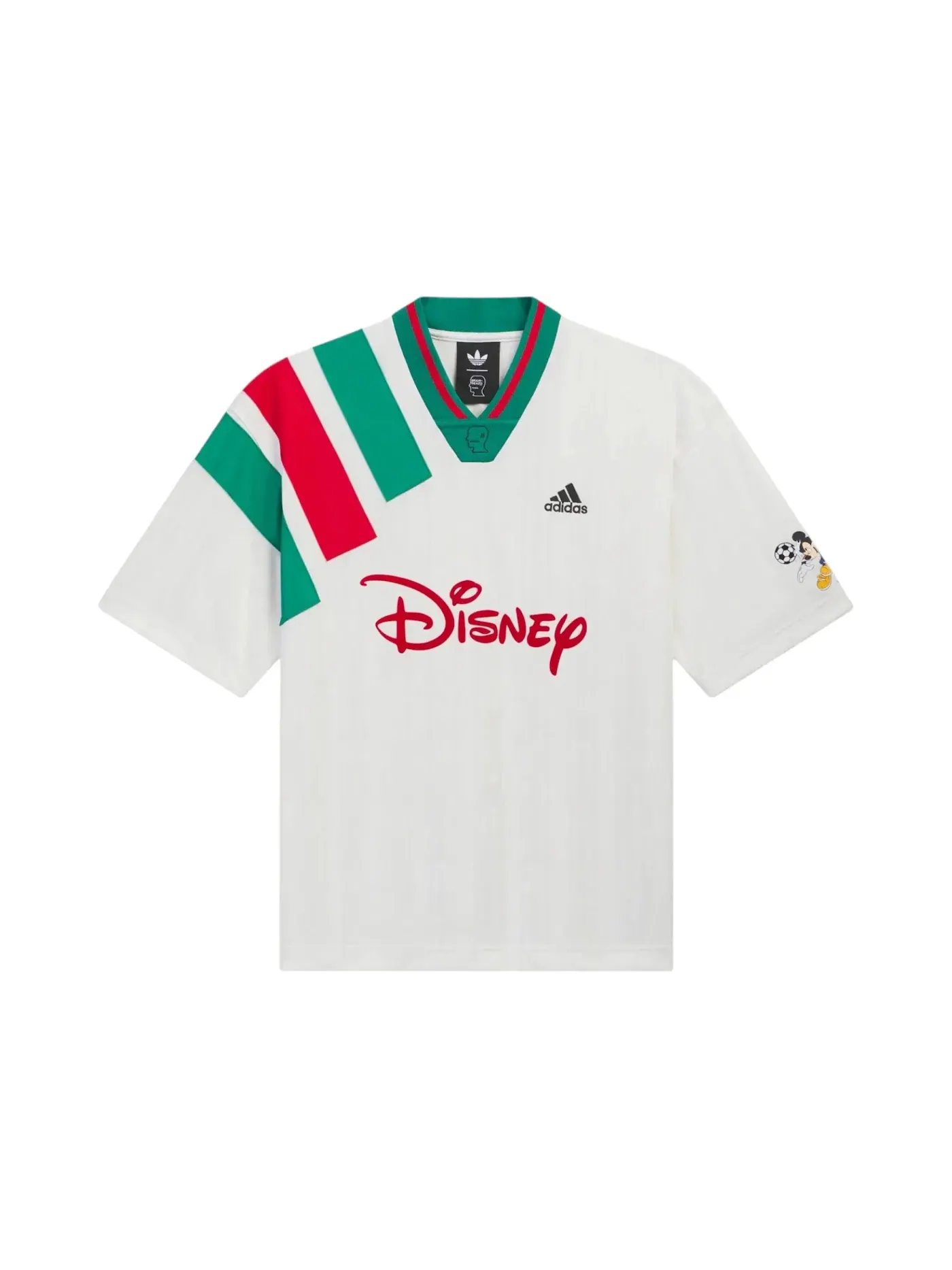 Мужская футбольная джерси с принтом Jersey Adidas — изображение 1 из 2, белый