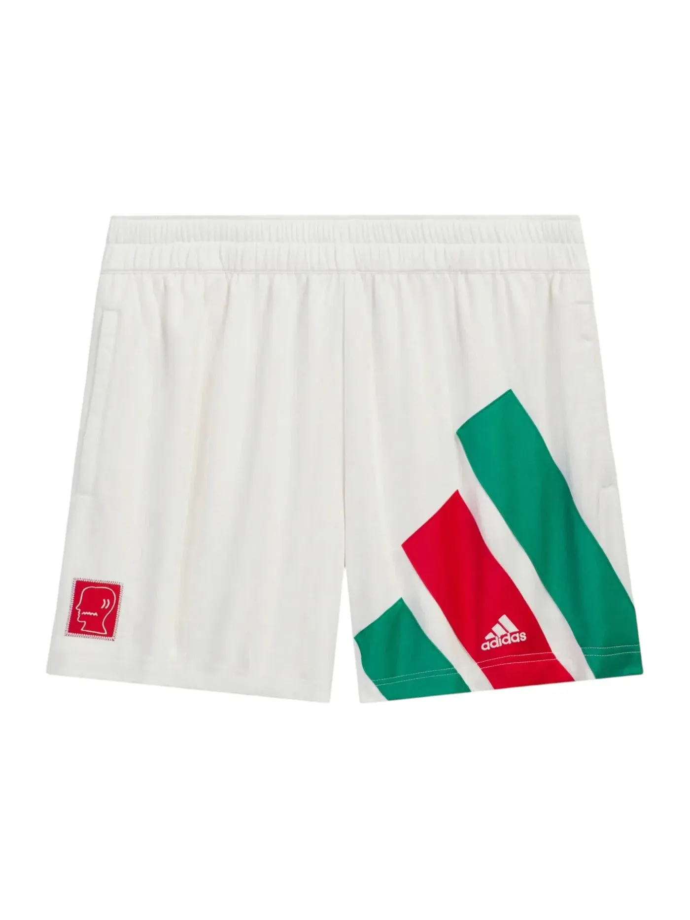 Мужские шорты с принтом Adidas x Brain Dead x Disney Shorts — изображение 1 из 2, белый