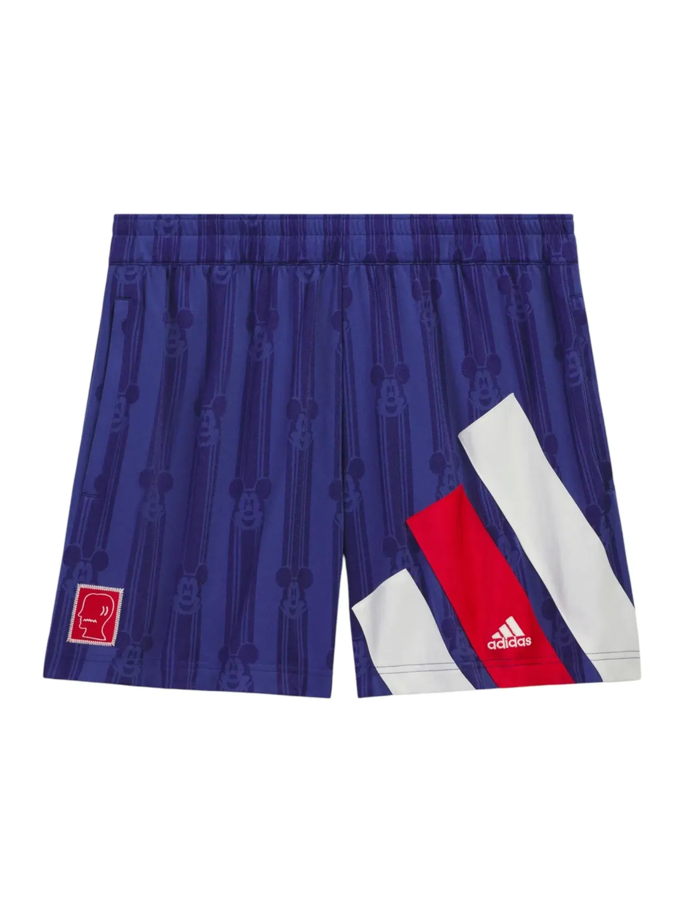 Мужские шорты с принтом Adidas x Brain Dead x Disney Shorts Adidas — изображение 1 из 2, синий