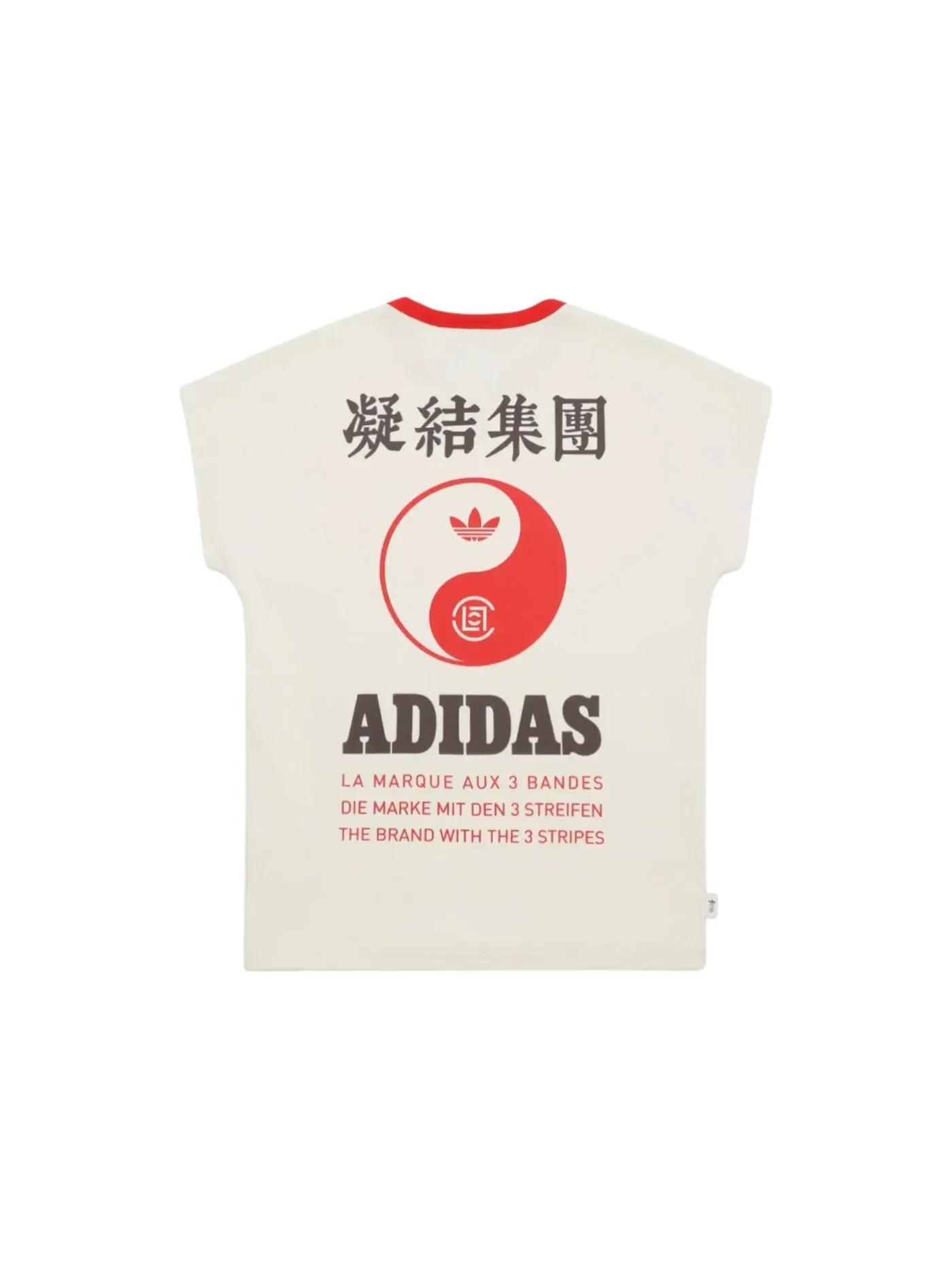 Мужская футболка с длинным рукавом Adidas x Clot Chinese New Year Collection by Edison Chen Dolman T-shirt, белый