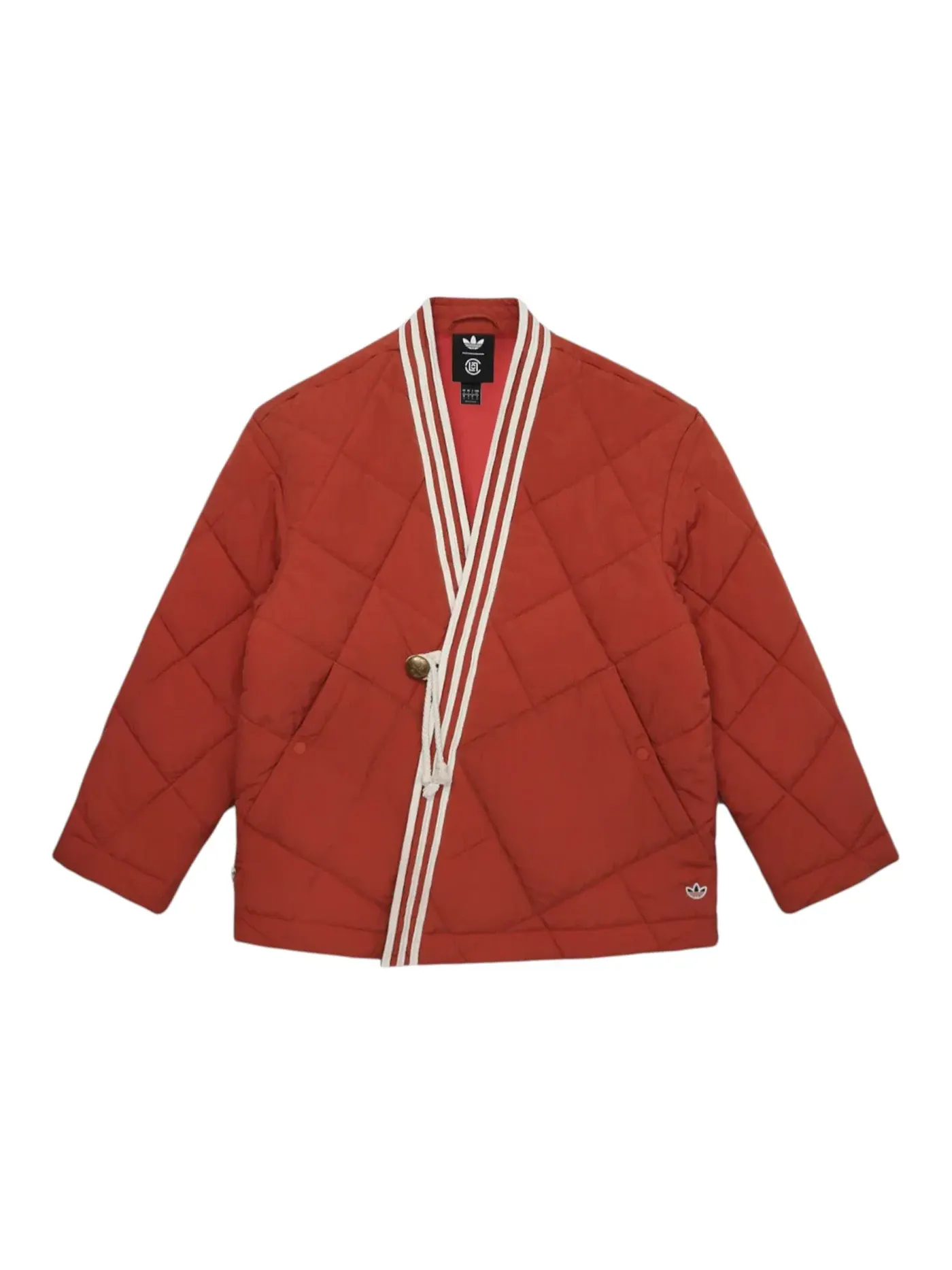 Мужская куртка-обертка с принтом Adidas x Clot Chinese New Year Collection by Edison Chen, Vermillion — изображение 1 из 2