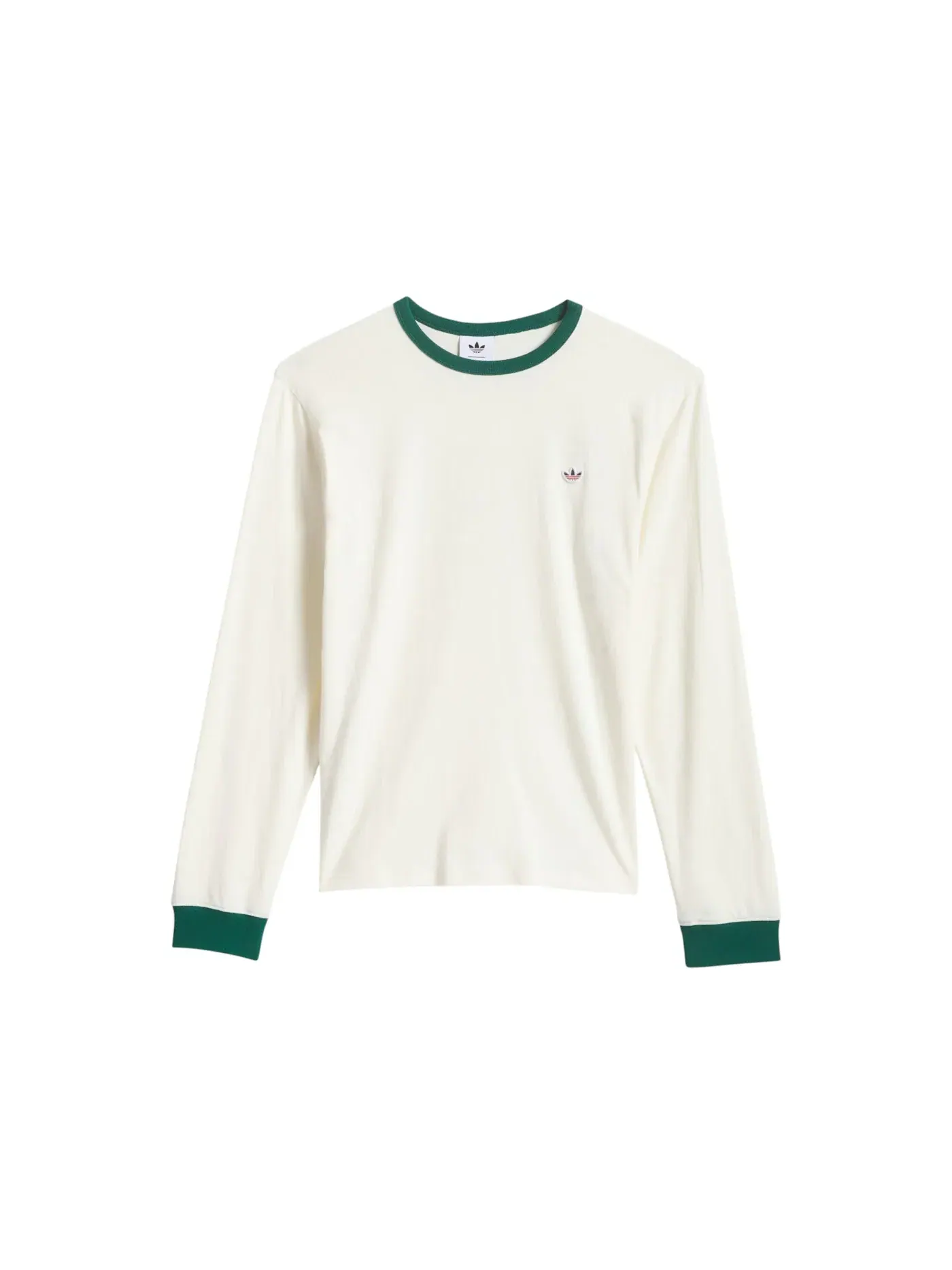 Мужская рубашка с длинным рукавом Edison Chen Long Sleeve Shirt Adidas — изображение 1 из 1, кремовый белый