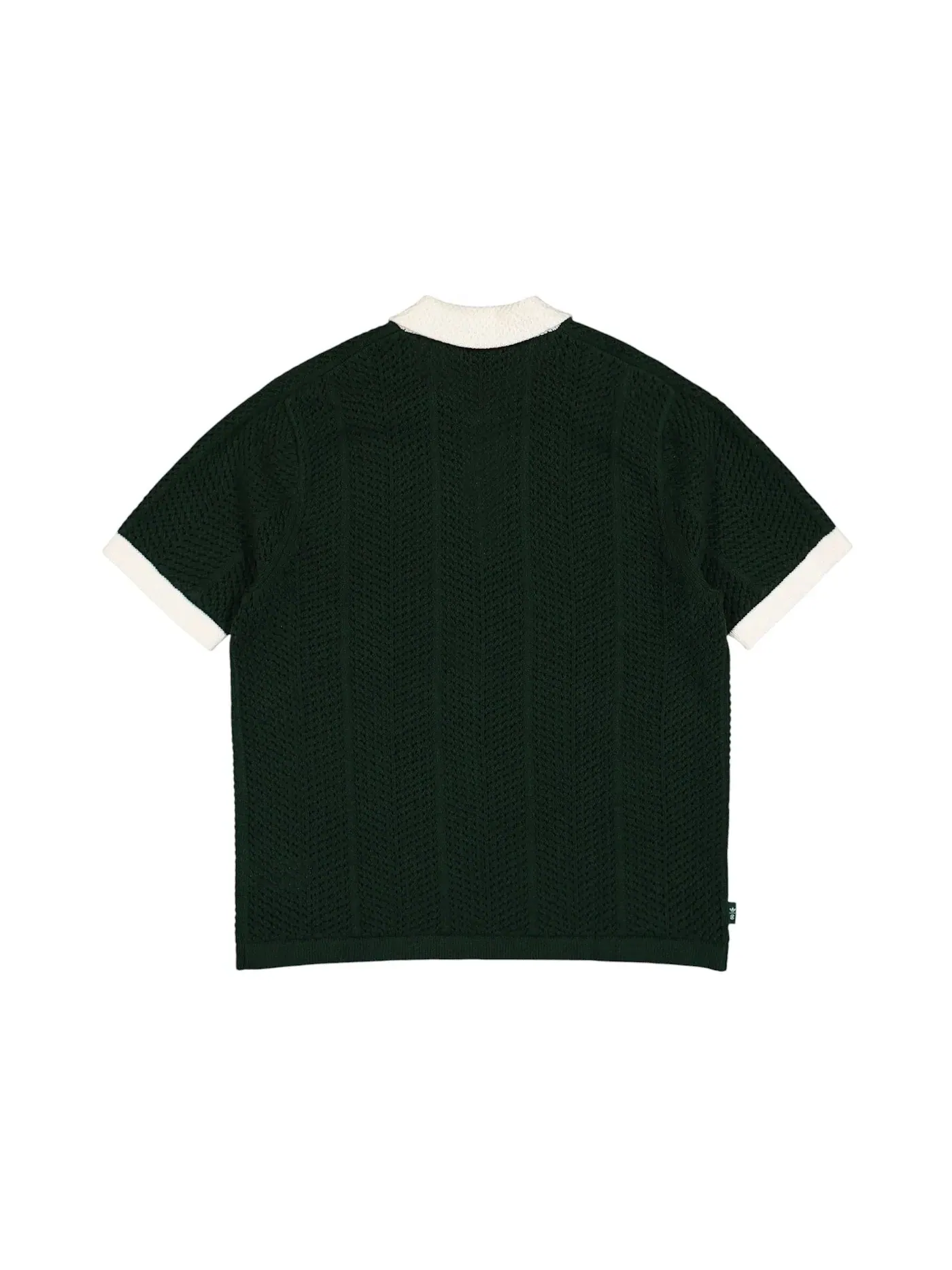 Мужское поло Adidas x CLOT Knit Polo — изображение 2 из 2, зеленый