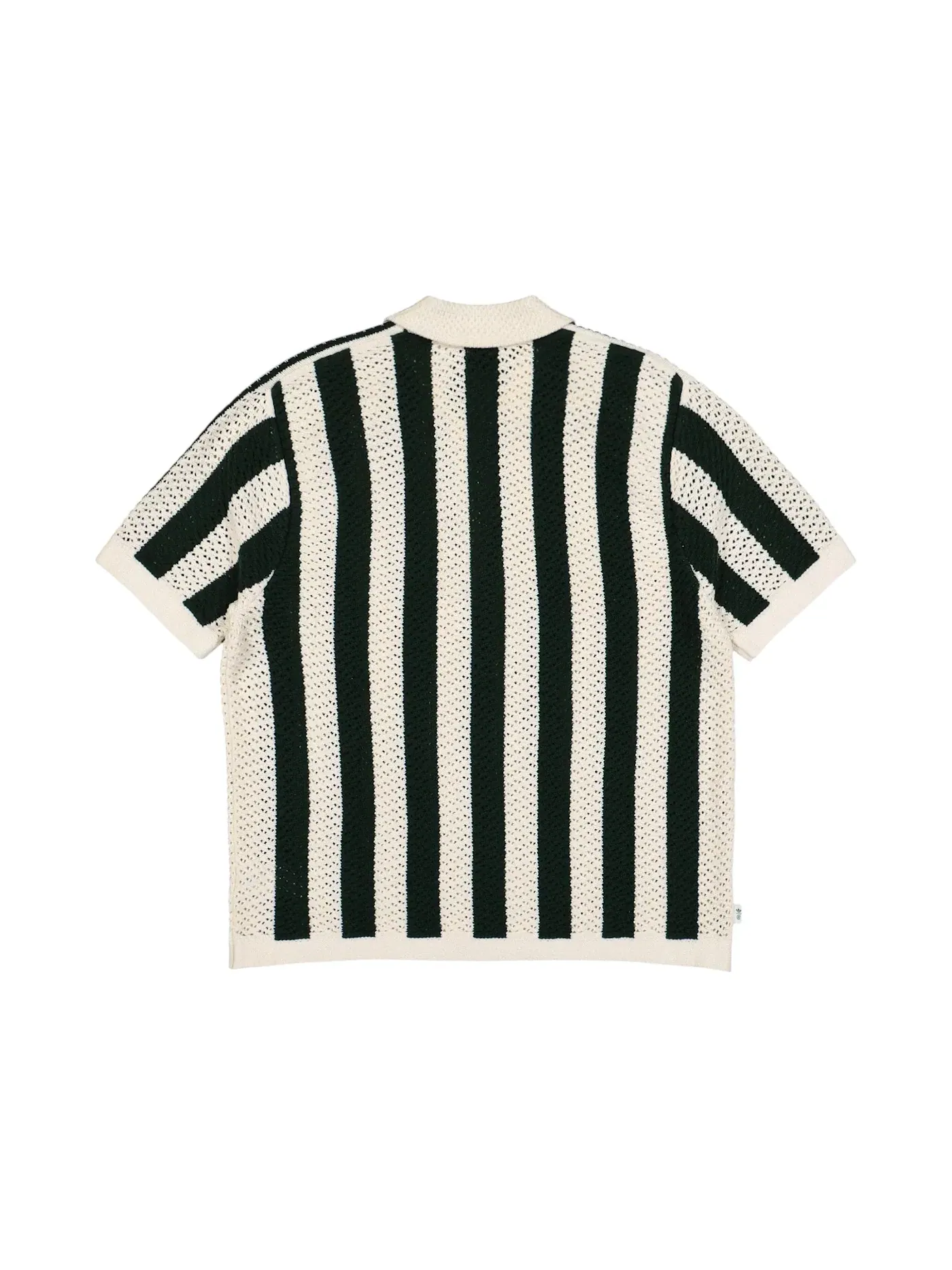 Мужское поло Adidas x CLOT Knit Polo — изображение 2 из 2, зеленый/кремовый белый