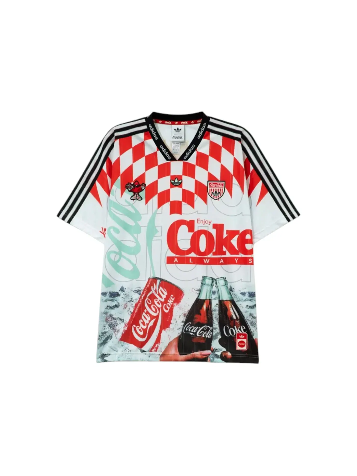 Мужская футболка с принтом Jersey Adidas — изображение 1 из 2, мульти