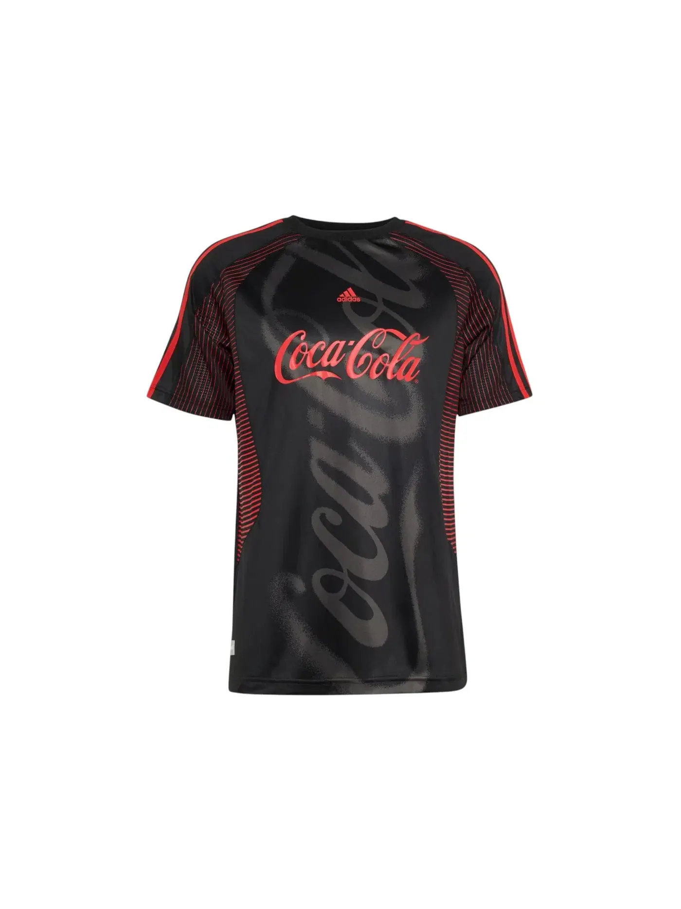 Мужская футболка с принтом Adidas x Coca-Cola Teamgeist 26 Jersey — изображение 1 из 1, черный