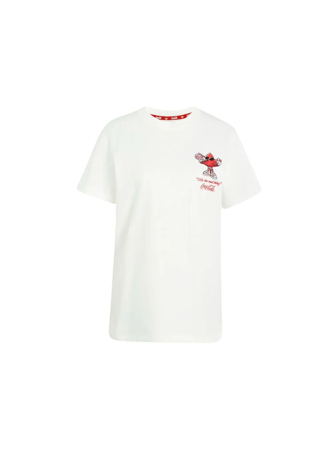 Мужская футболка с принтом Adidas x Coca-Cola Tee — изображение 1 из 1, белый
