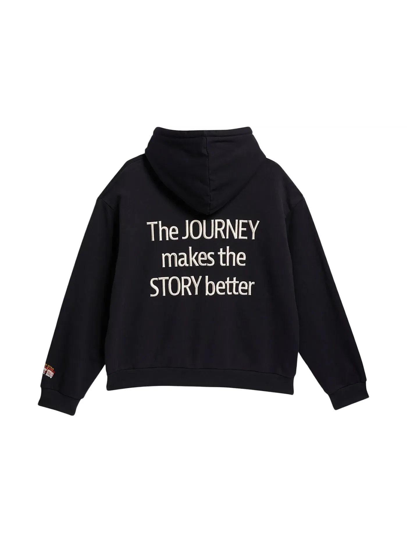 Детский худи с принтом Midwest Kids Journey Adidas — изображение 2 из 2, черный/белый/красный