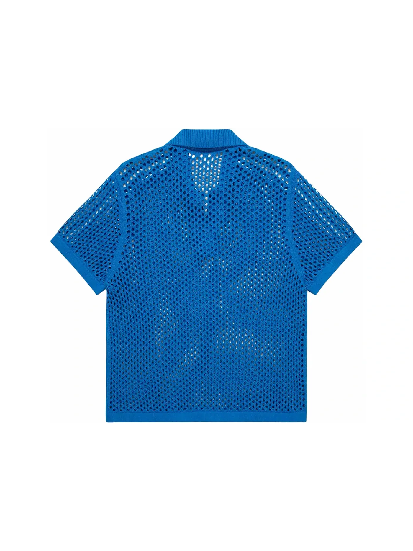 Детское поло Adidas x Edison Chen Crochet Shirt — изображение 2 из 2, синий