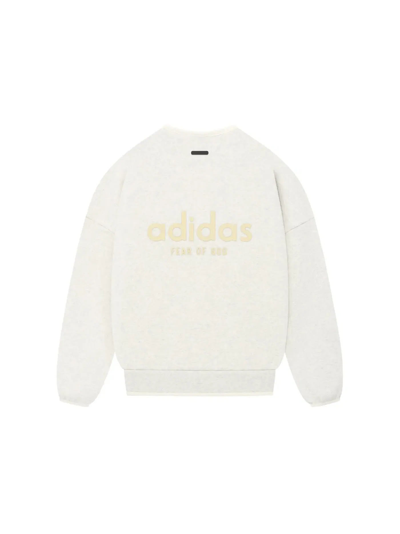 Мужской свитшот с длинным рукавом Adidas x Fear of God Athletics Crew Neck Sweatshirt — изображение 2 из 2, овсяный