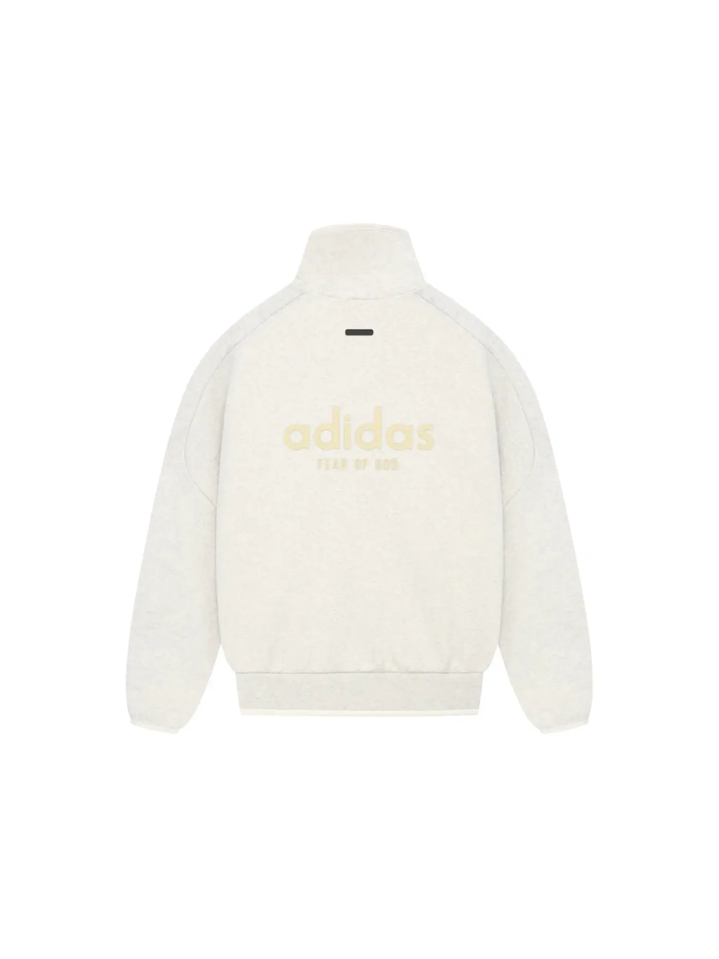 Мужская куртка с полной застежкой-молнией Adidas x Fear of God Athletics — изображение 2 из 2, овсяный
