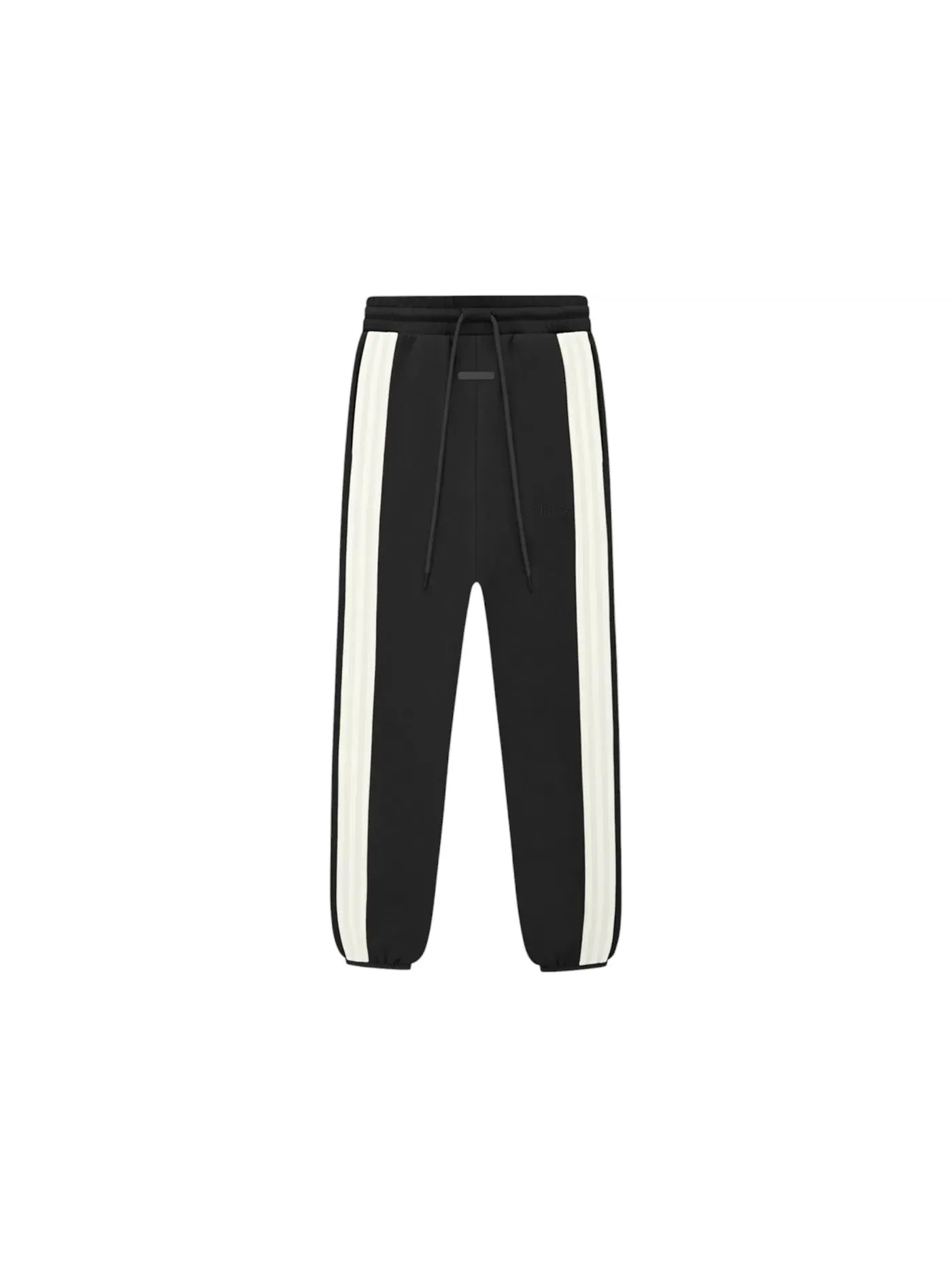 Мужские спортивные брюки с длинным штаниной Adidas x Fear of God Athletics Pants — изображение 1 из 2, черный/белый