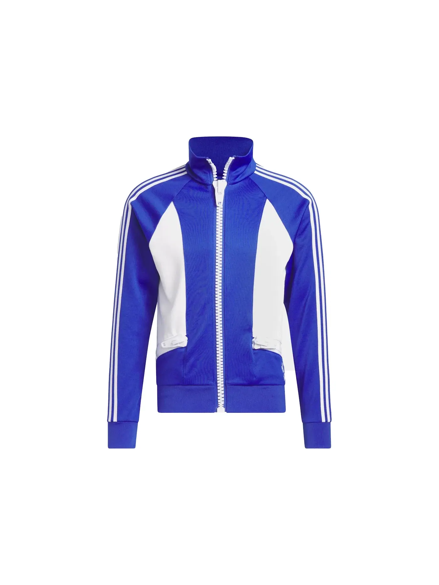 Мужская куртка с молнией Jeremy Scott Big Zipper Jacket Adidas — изображение 1 из 1, синий