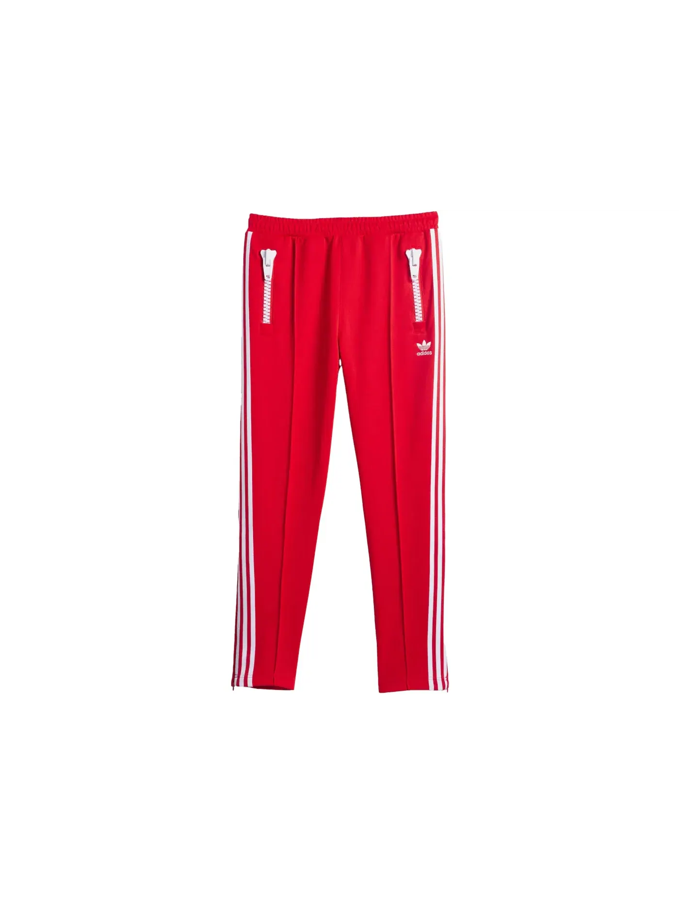 Мужские спортивные брюки с молнией Adidas x Jeremy Scott Big Zipper Pant — изображение 1 из 1, красный