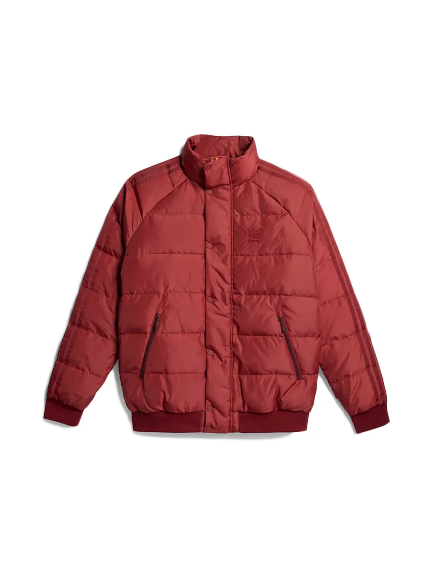 Мужская куртка-пуховик с утеплителем Puffer Jacket Adidas, Noble Maroon — изображение 1 из 1